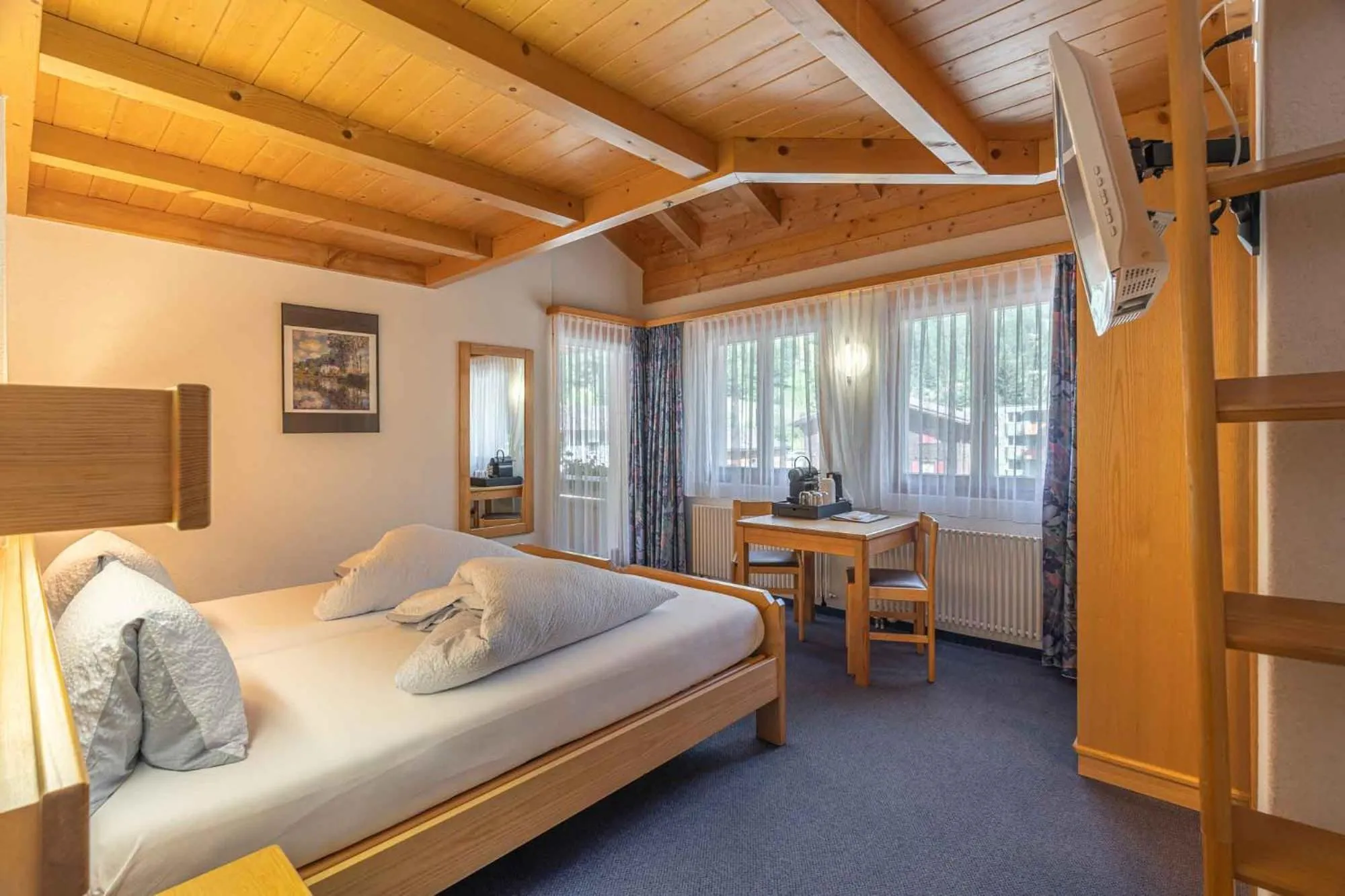 Family, Bed in Aktiv- und Genusshotel Alpenblick