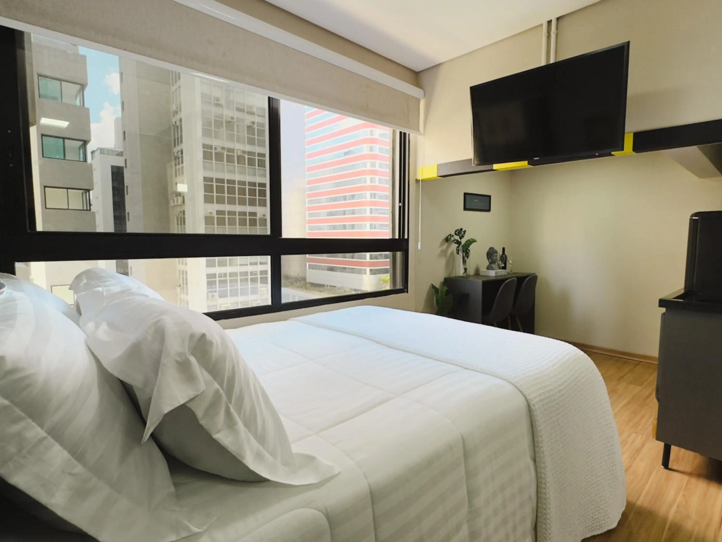 Bed in Apê Paulista Augusta