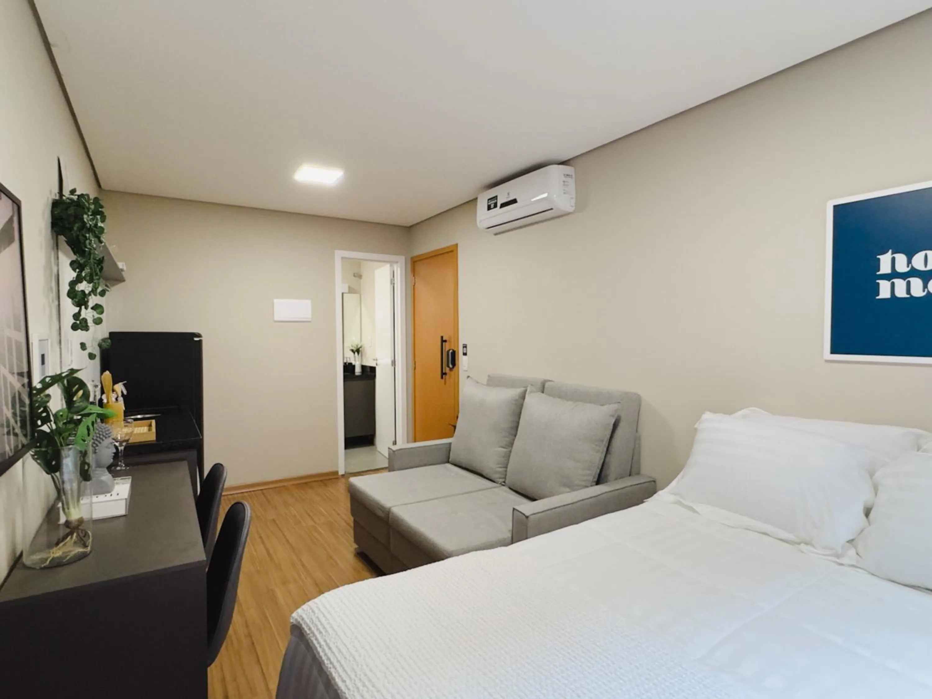 Bed in Apê Paulista Augusta