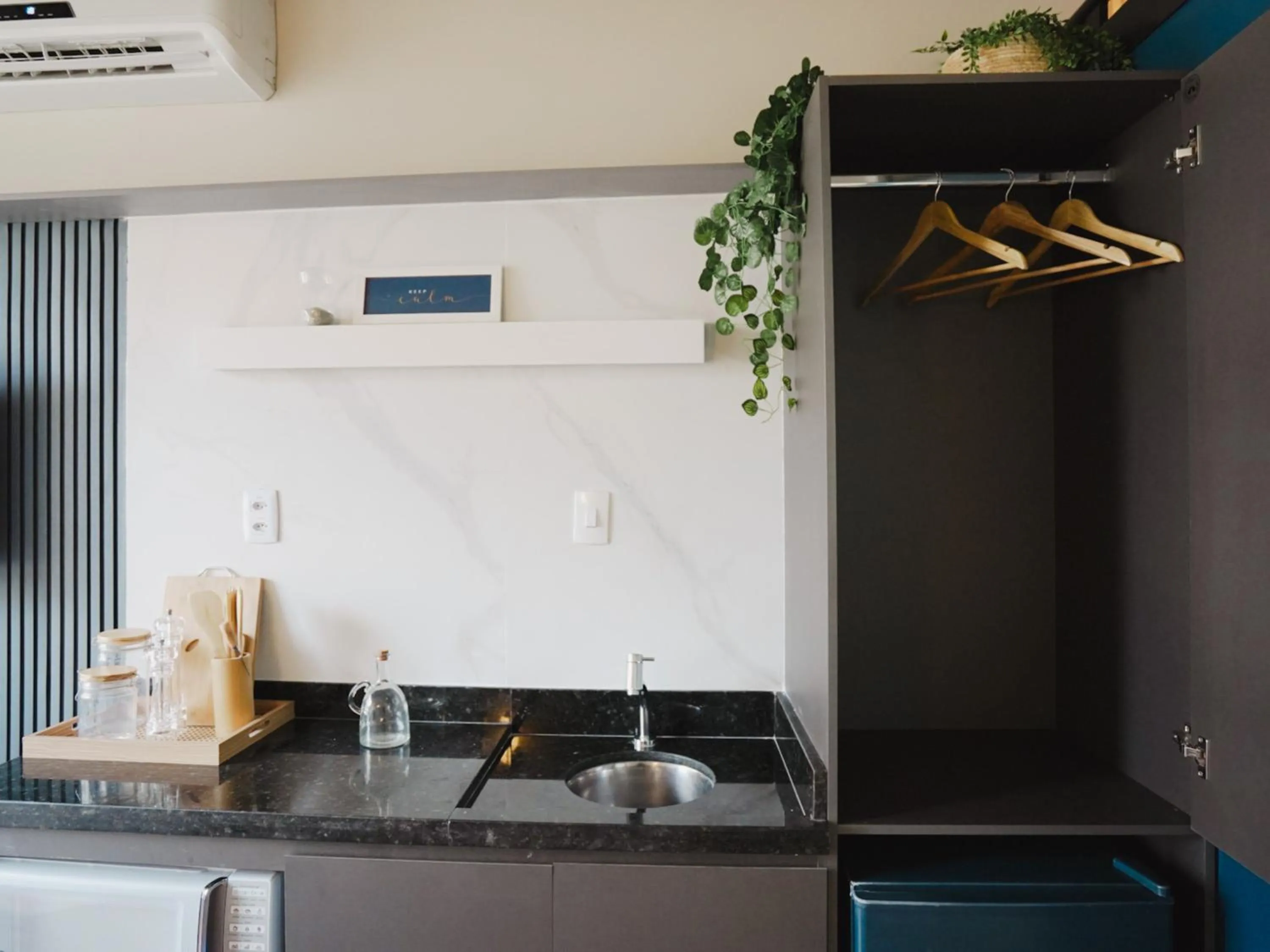 Kitchen or kitchenette in Apê Paulista Augusta