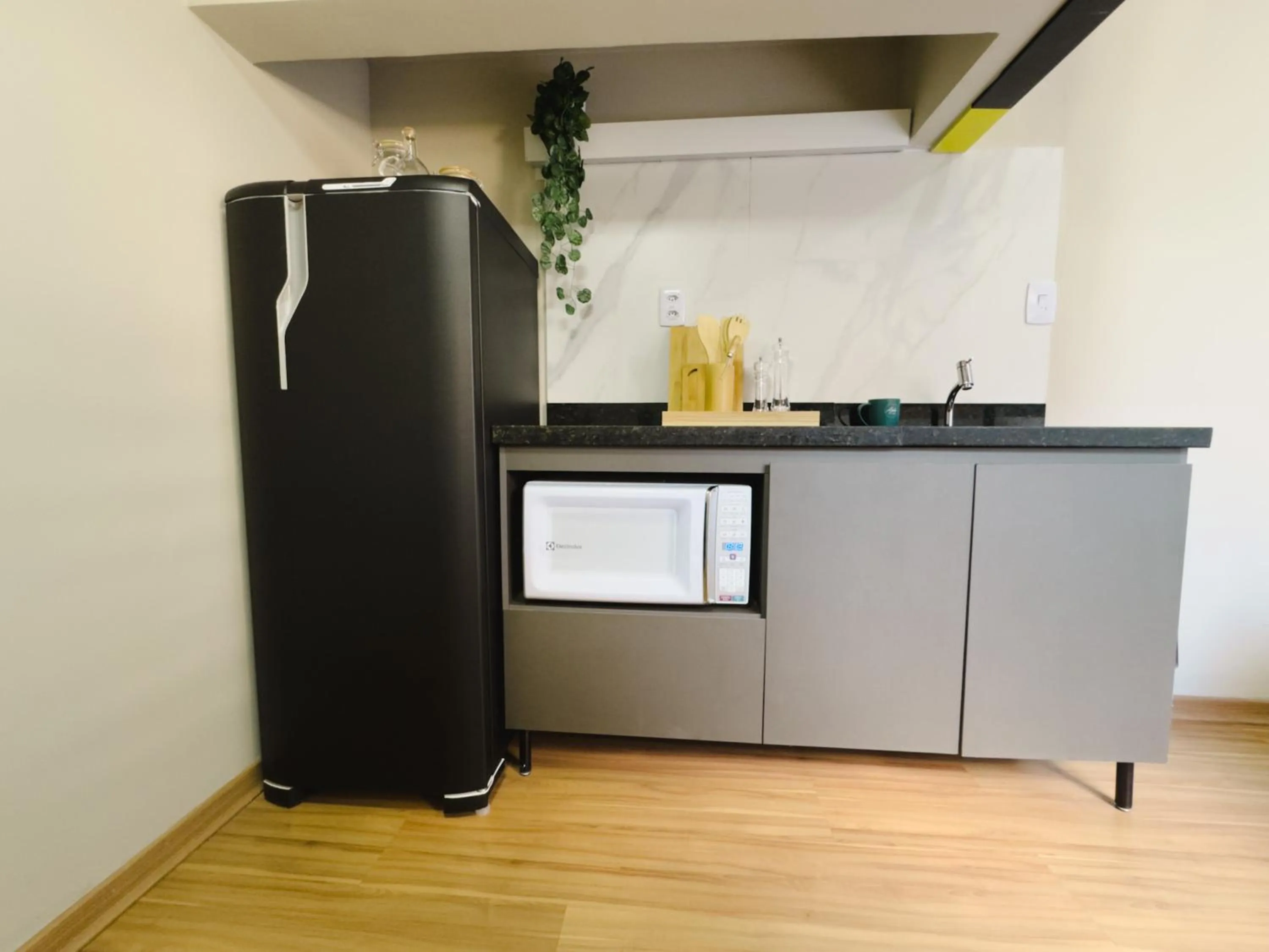 Kitchen or kitchenette in Apê Paulista Augusta