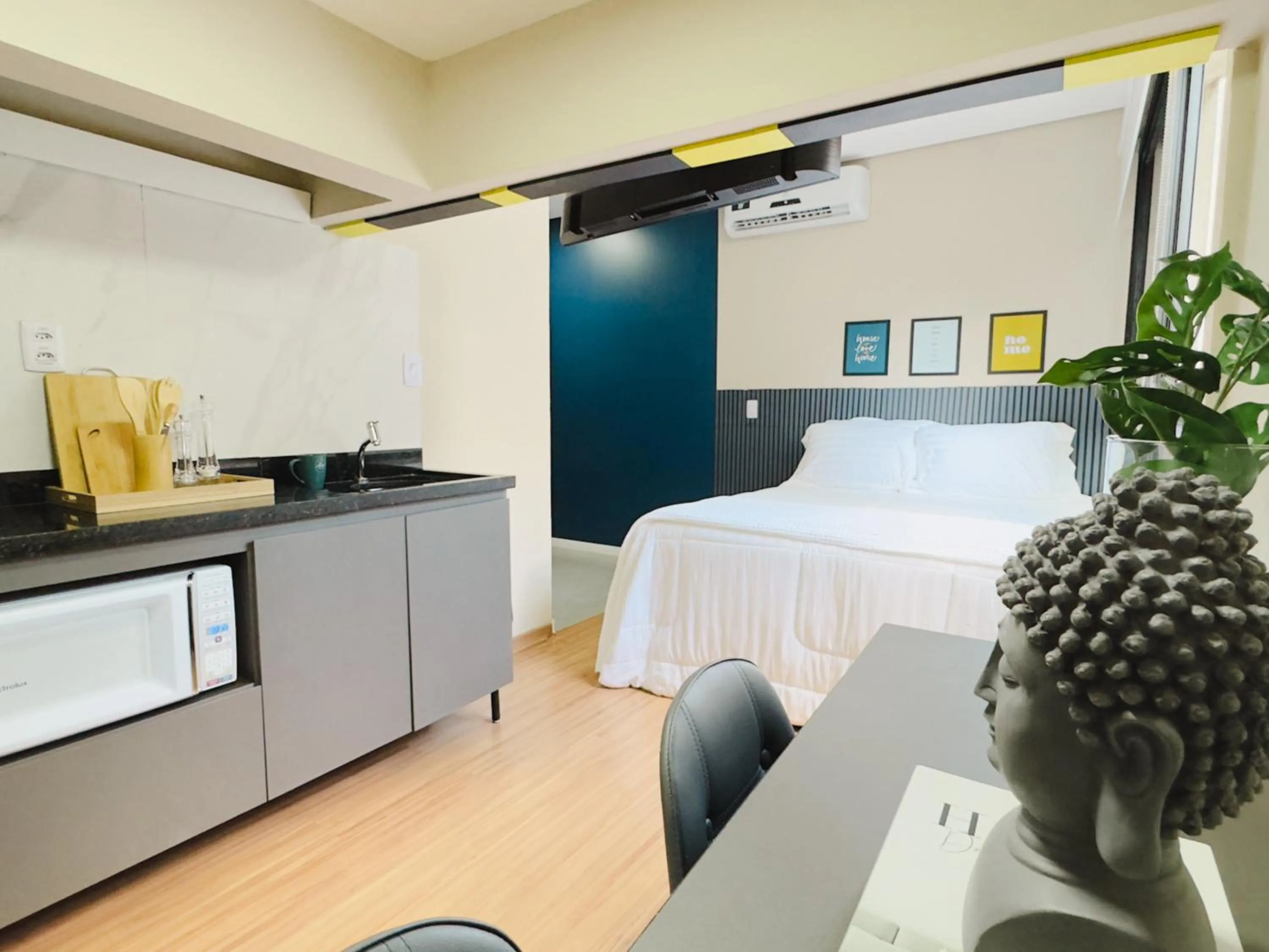 Bed in Apê Paulista Augusta