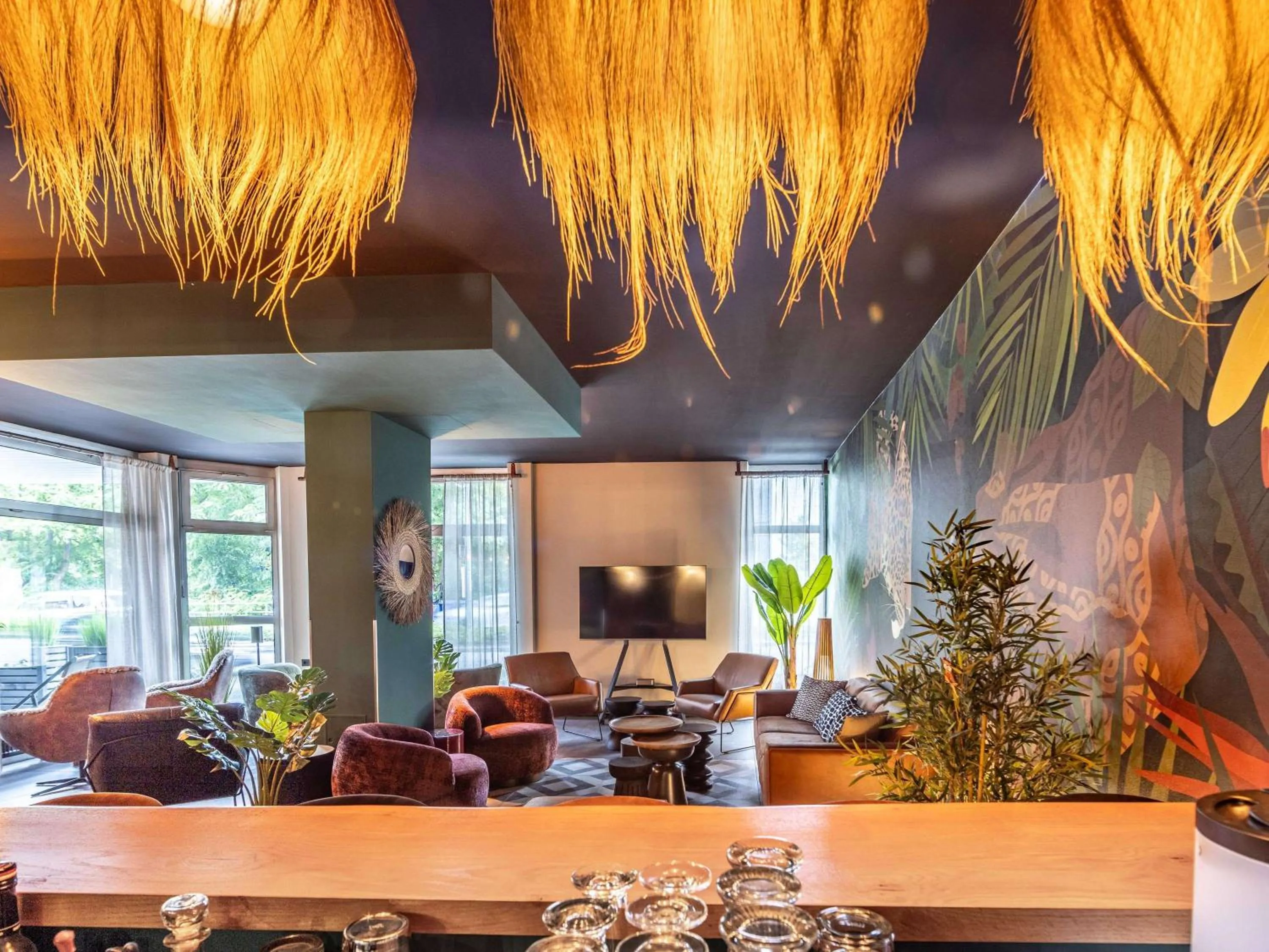 Lounge or bar in ibis Styles Aalen