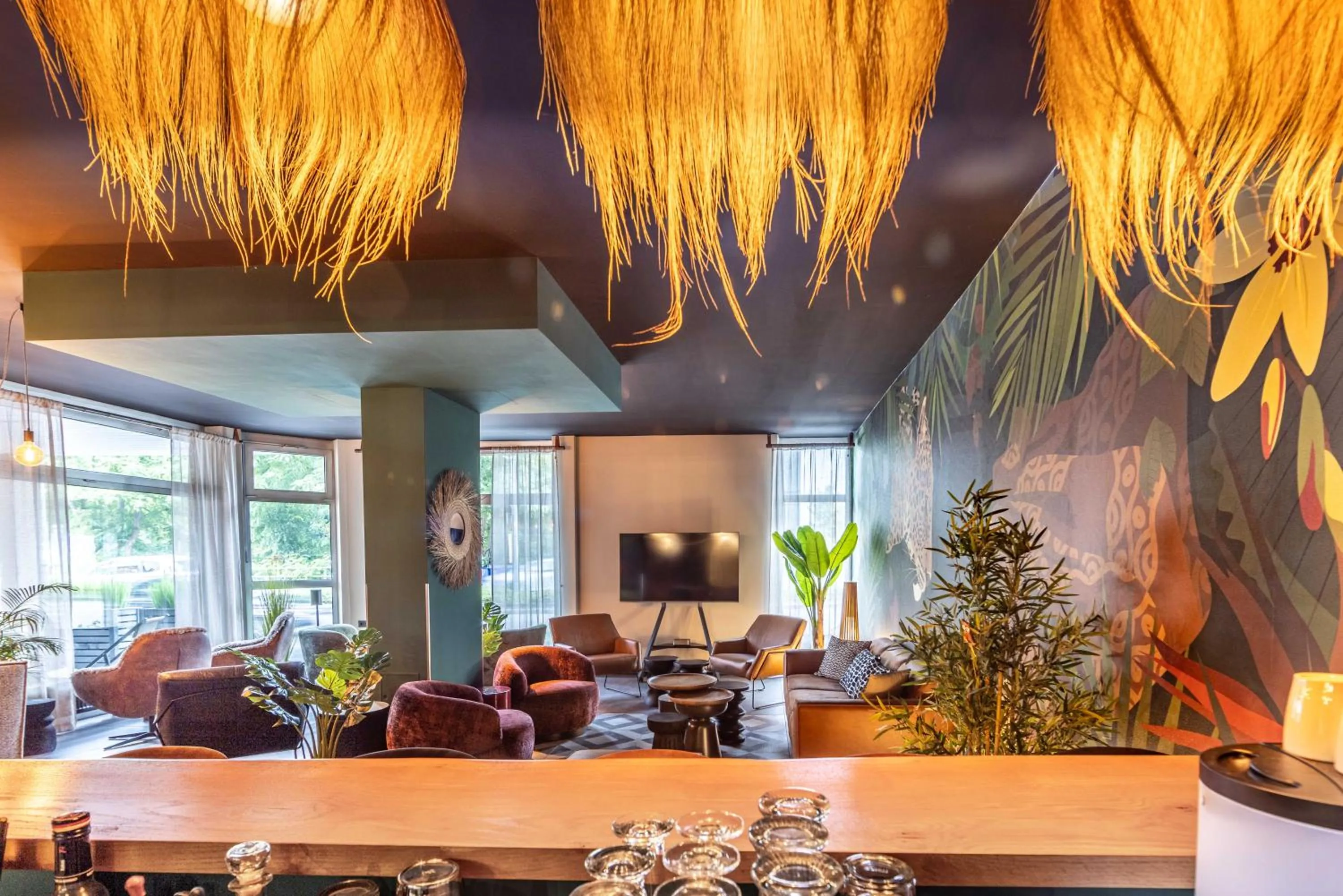 Lounge or bar in ibis Styles Aalen