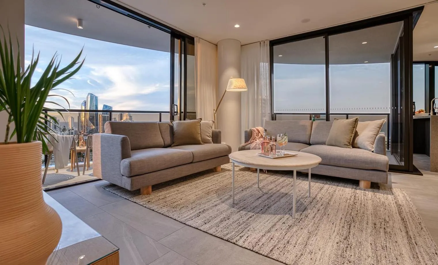 Living room in Encore Broadbeach - Official