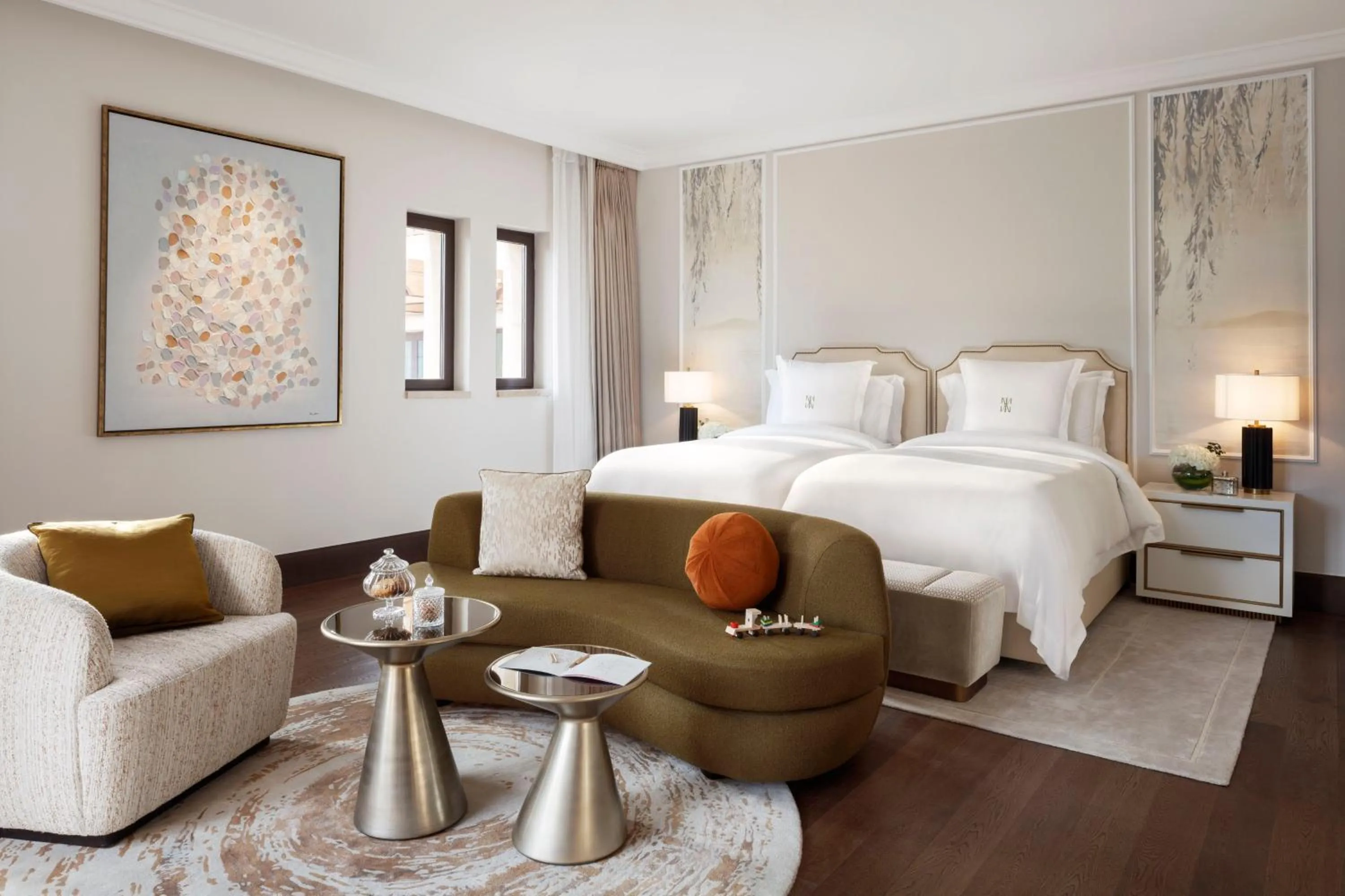 Bedroom, Bed in Jumeirah Dar Al Masyaf Dubai