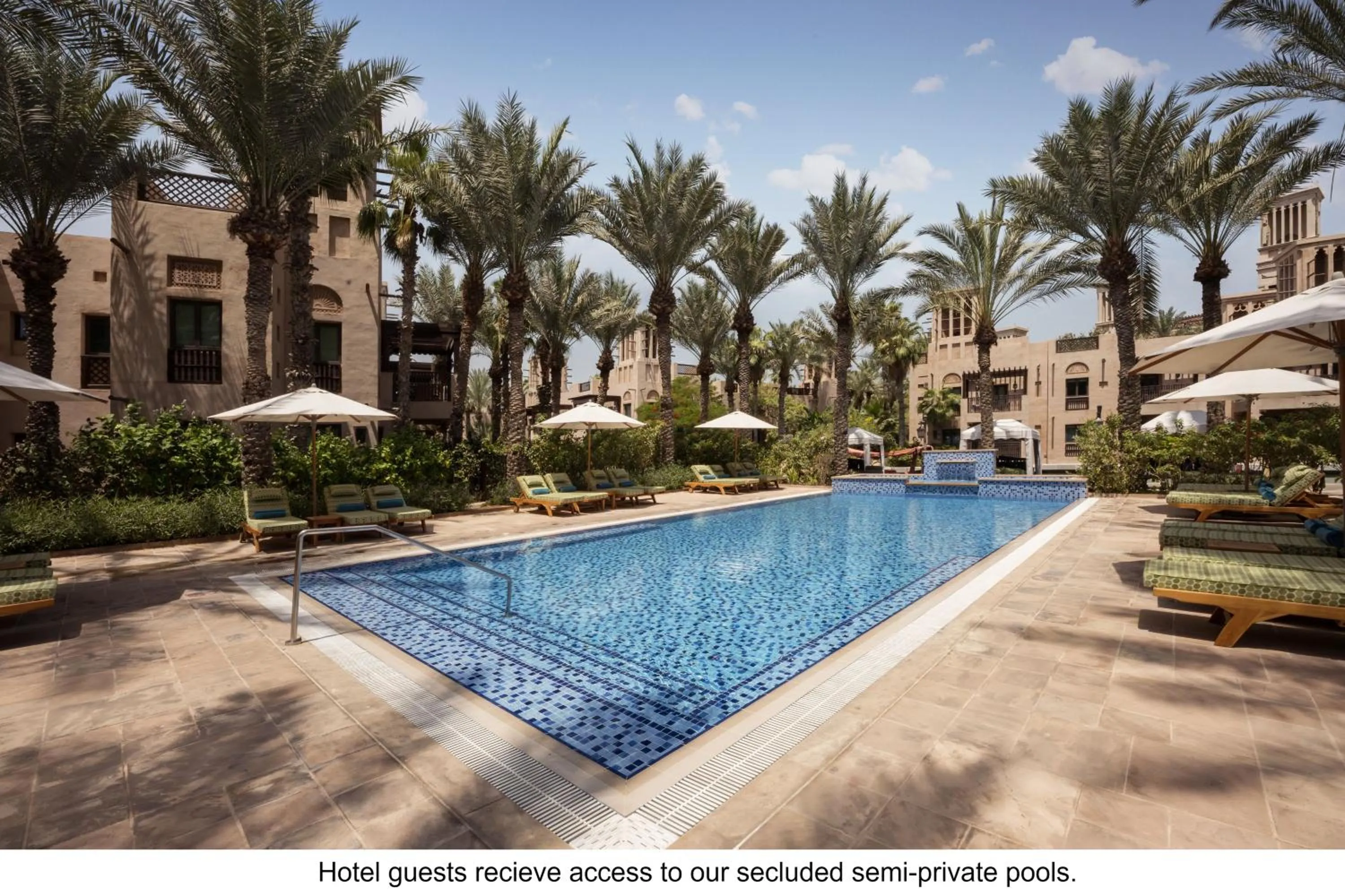 Pool view in Jumeirah Dar Al Masyaf Dubai