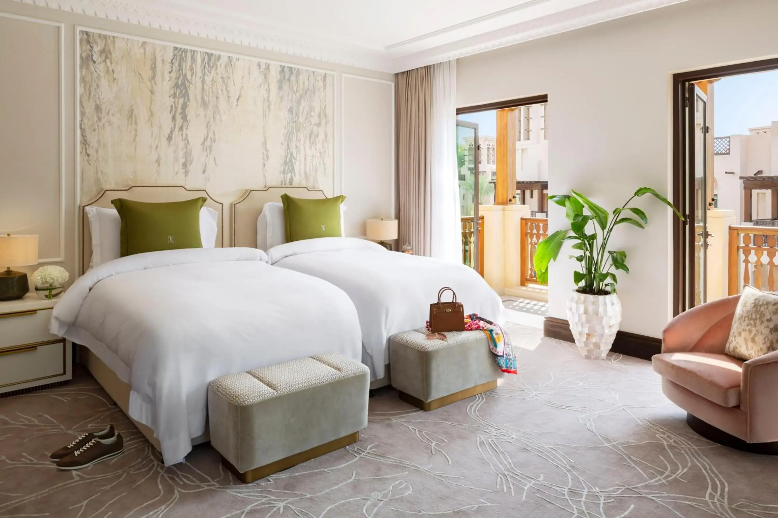 Bedroom, Bed in Jumeirah Dar Al Masyaf Dubai Bedroom, Bed in Jumeirah Dar Al Masyaf Dubai