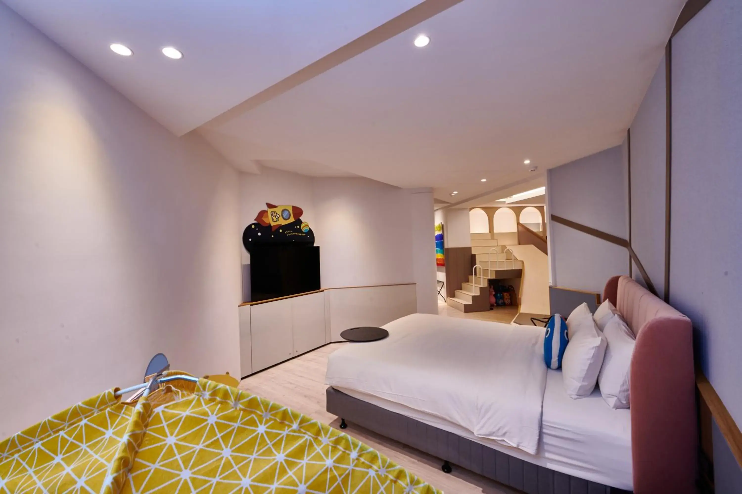 Quadruple Room with Terrace in 墾丁耳東華苑ErDong Manor Quadruple Room with Terrace in 墾丁耳東華苑ErDong Manor