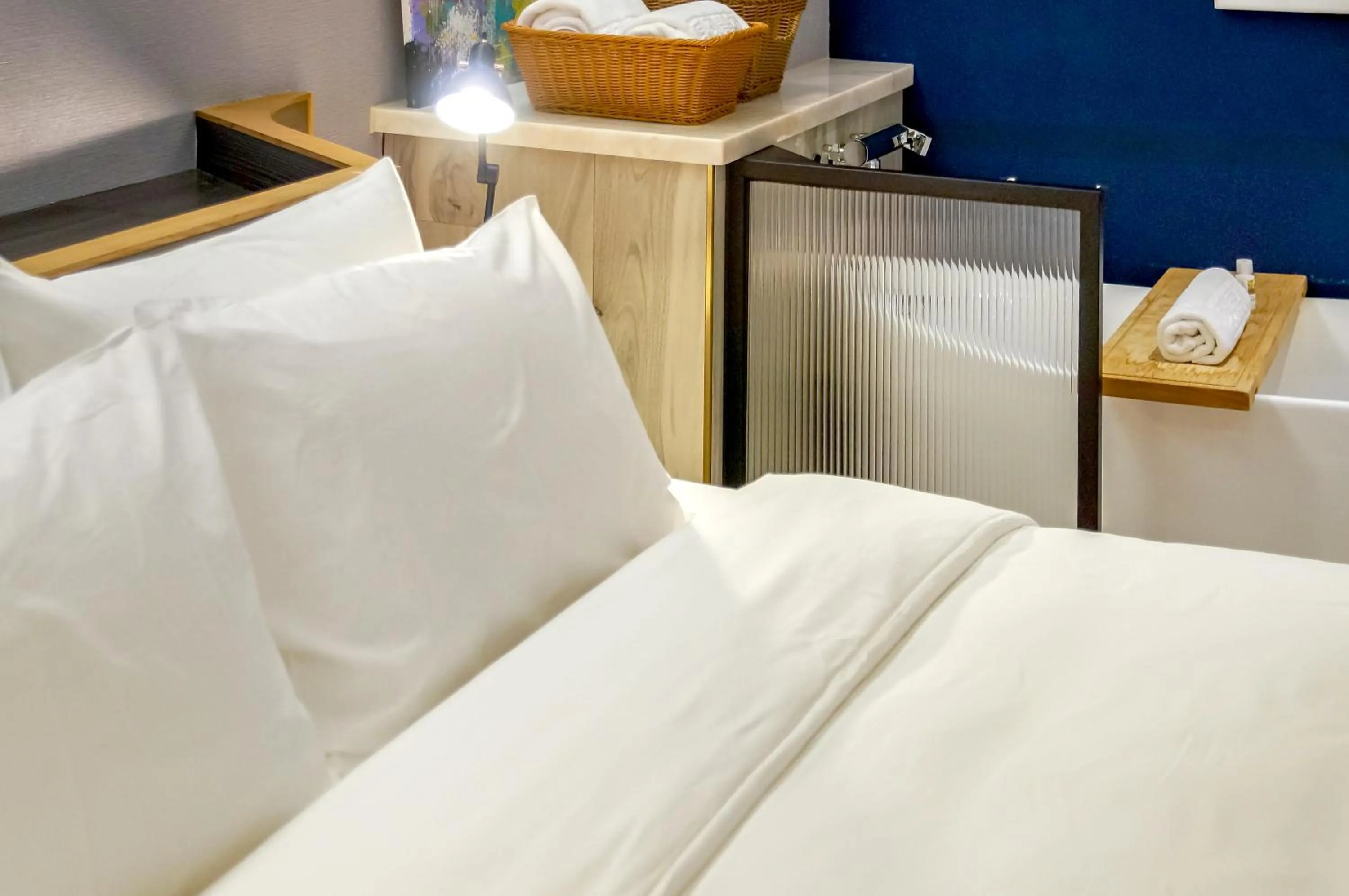 Bed in 墾丁耳東華苑ErDong Manor