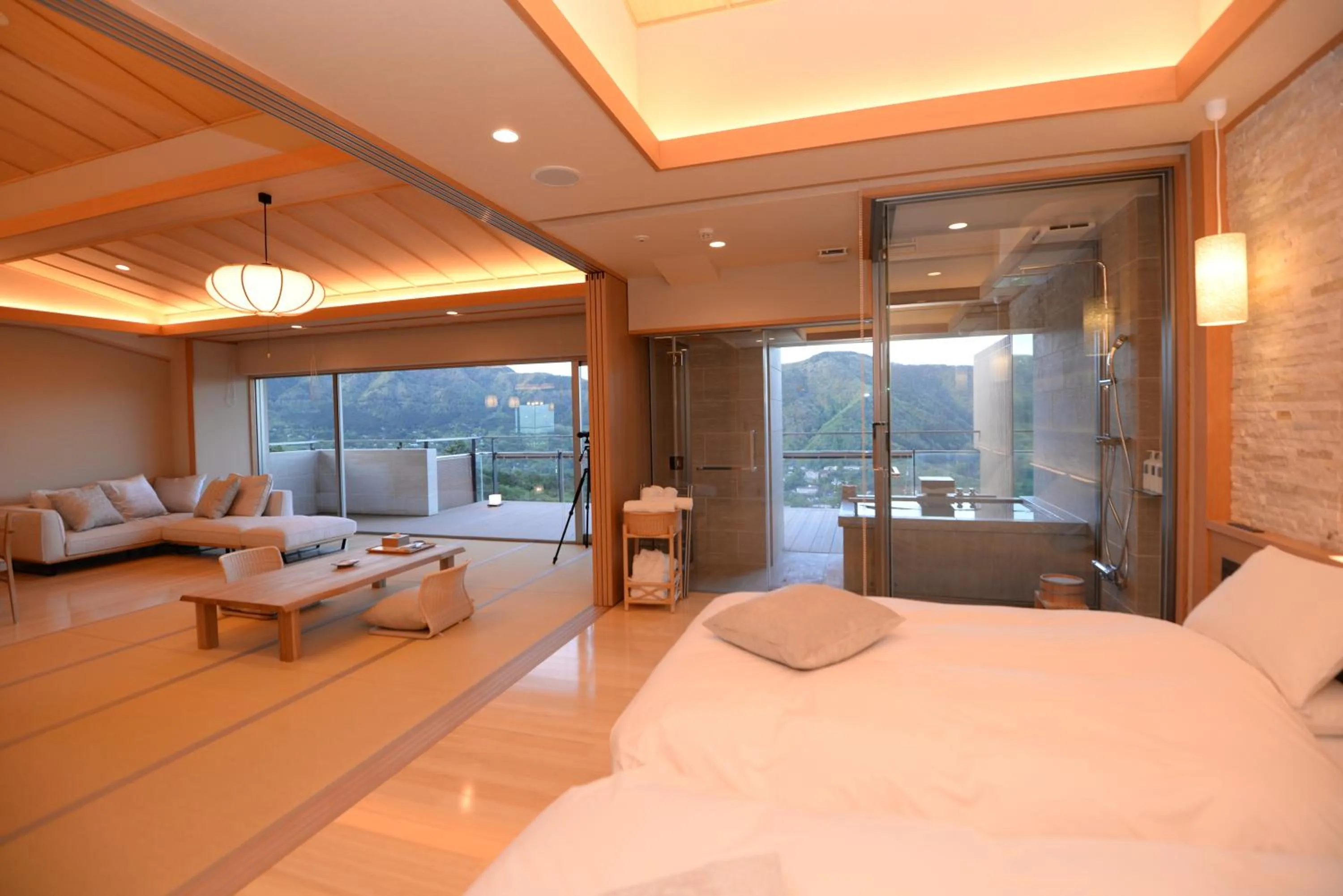 Photo of the whole room, Bed in Gen Hakone Gora