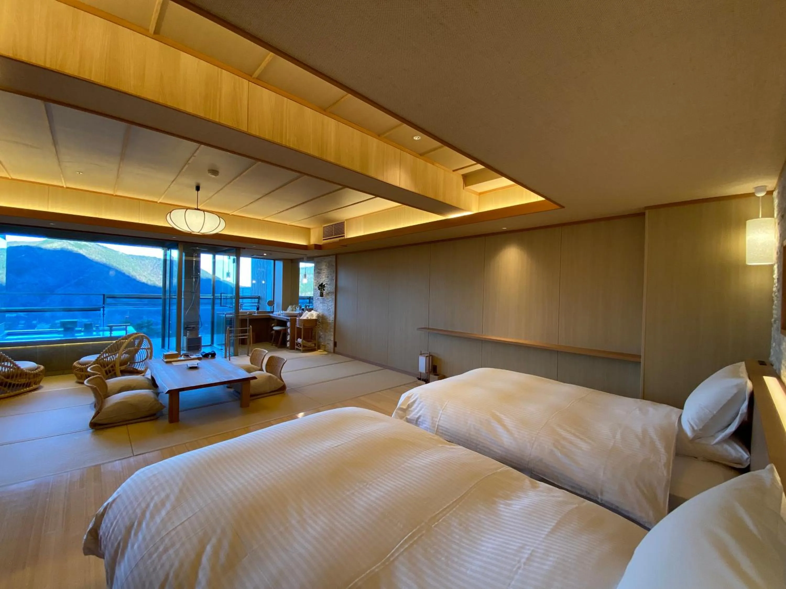 Bed in Gen Hakone Gora