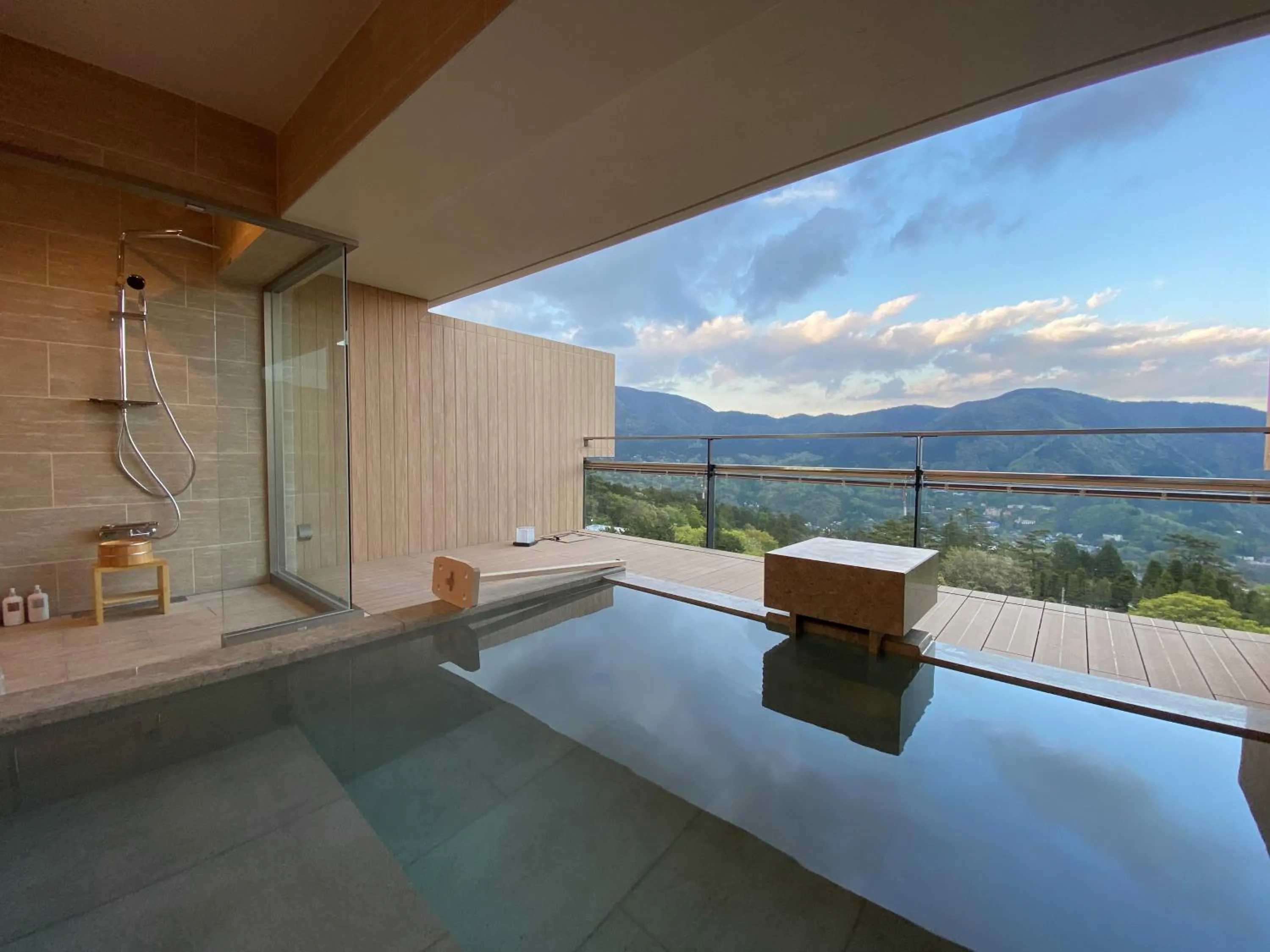 Mountain view in Gen Hakone Gora