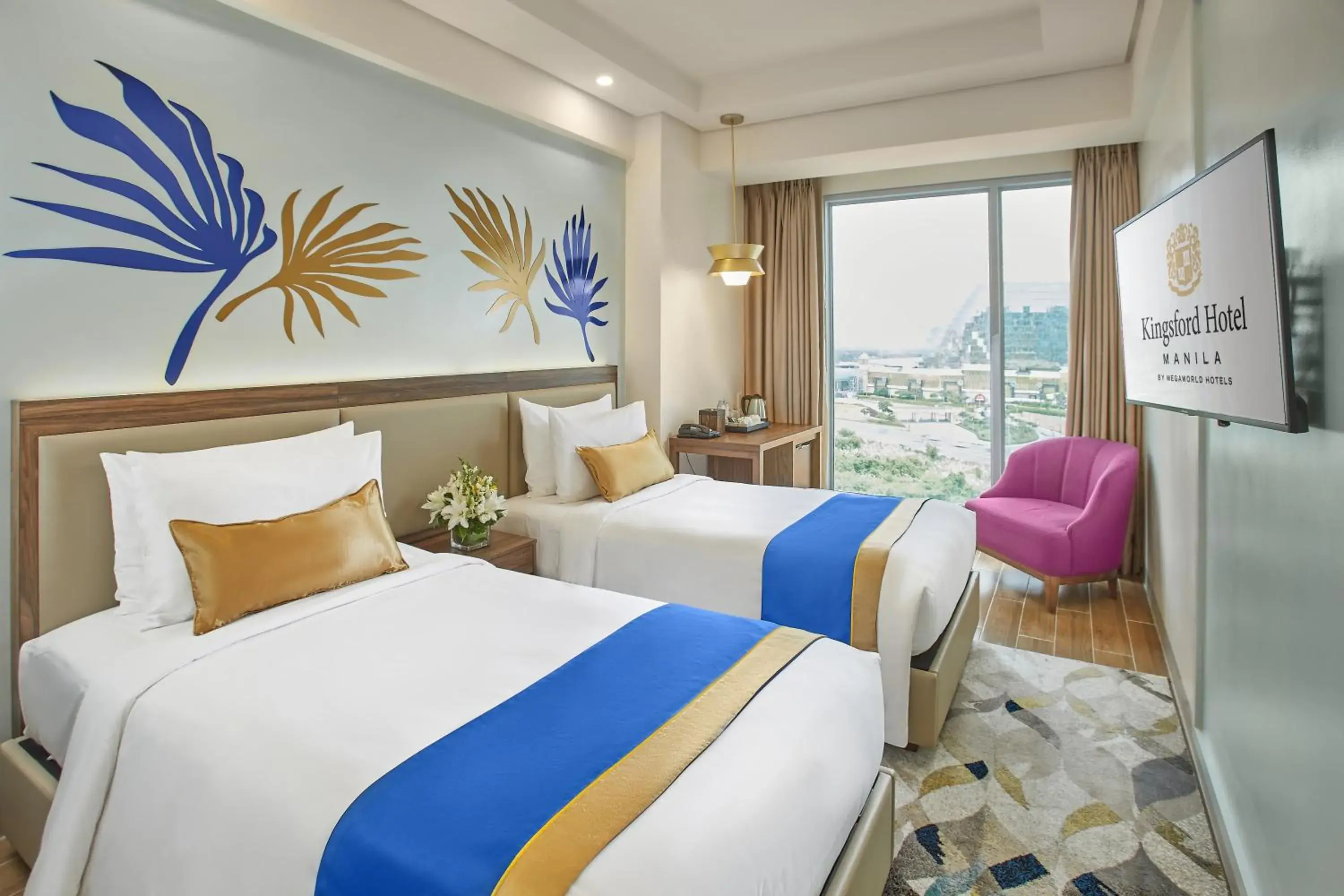 Bed in Kingsford Hotel Manila Bay Bed in Kingsford Hotel Manila Bay