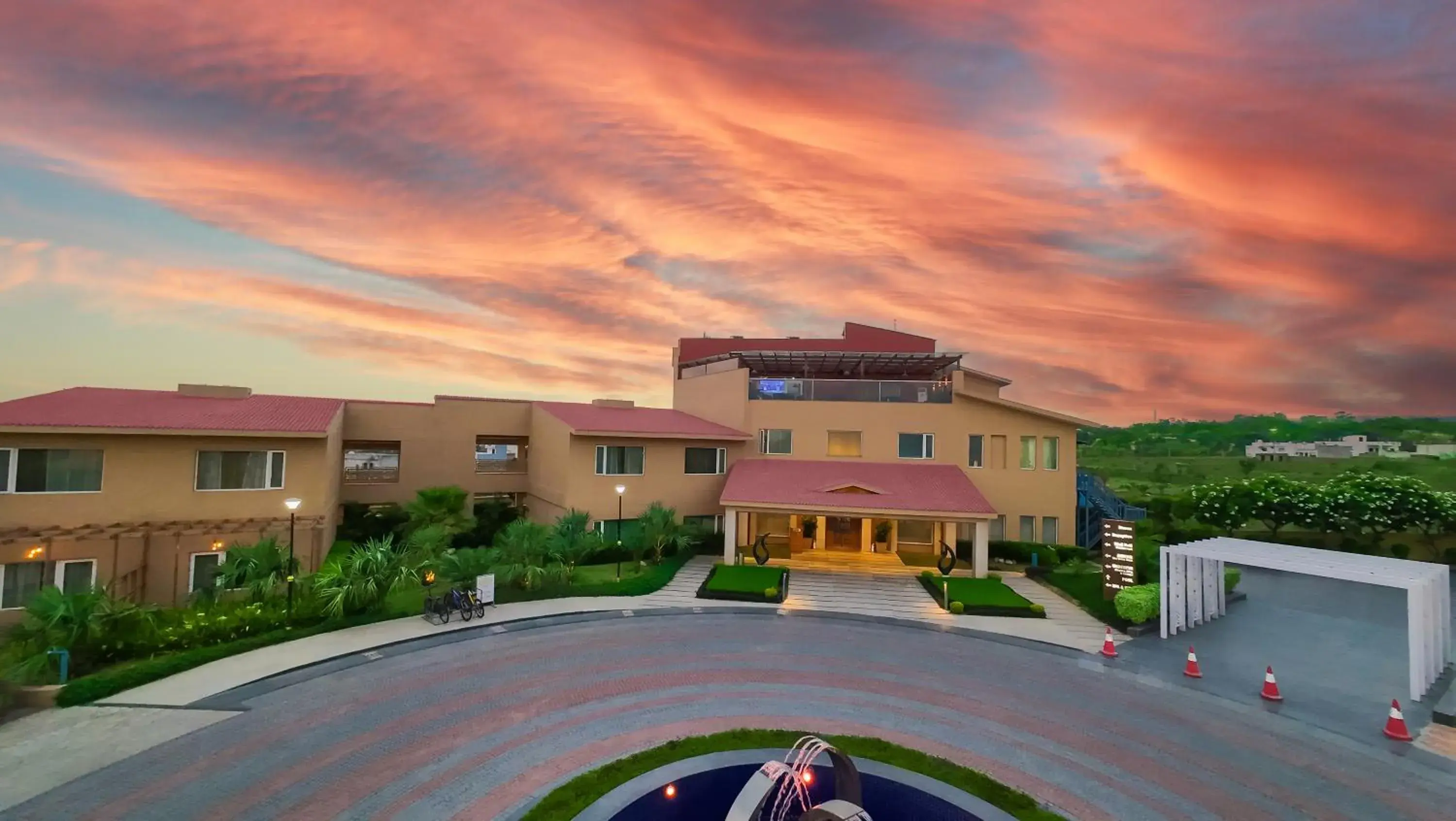 Property building in Four A Resort Jammu Property building in Four A Resort Jammu