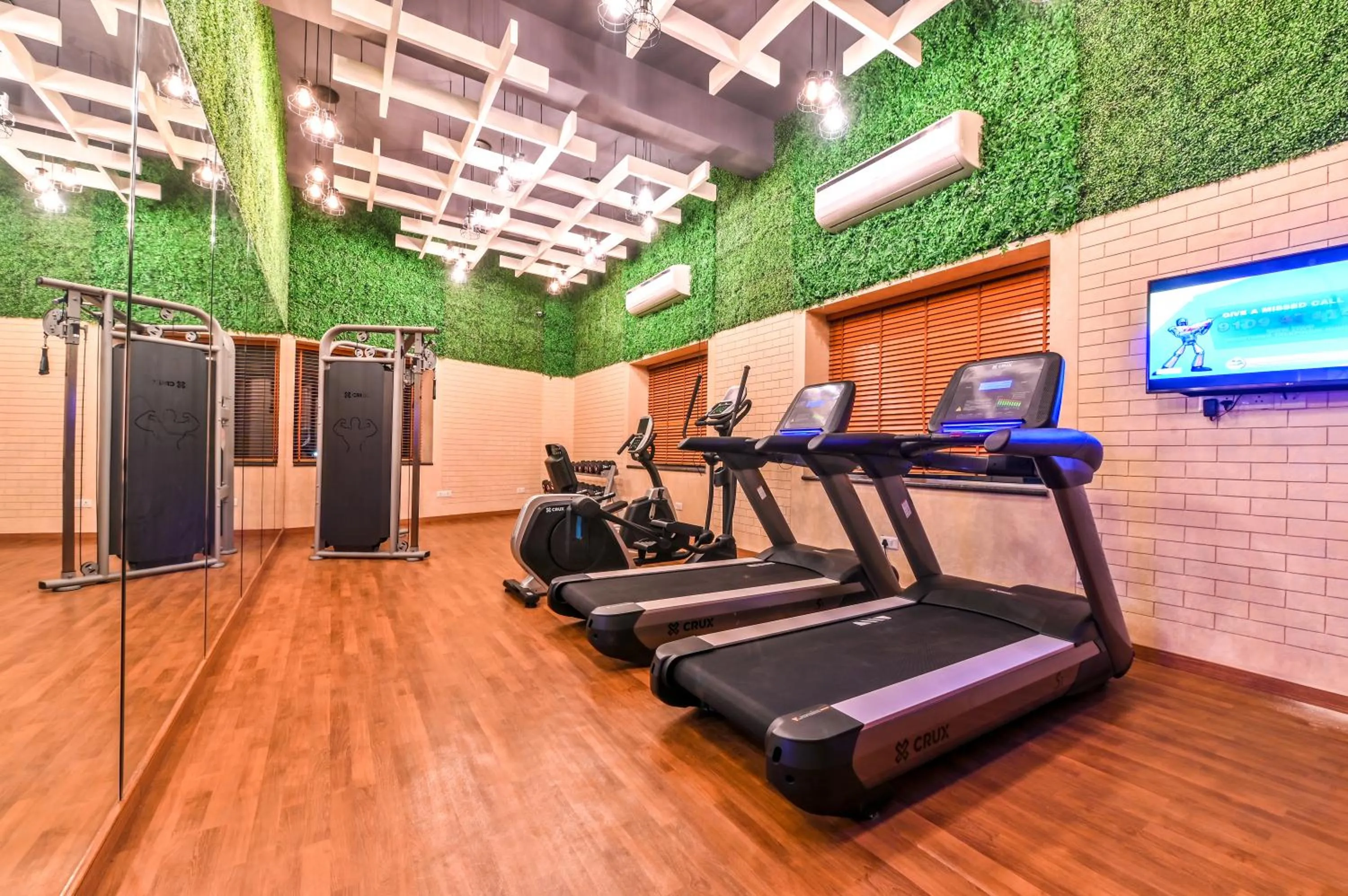 Fitness centre/facilities in Four A Resort Jammu