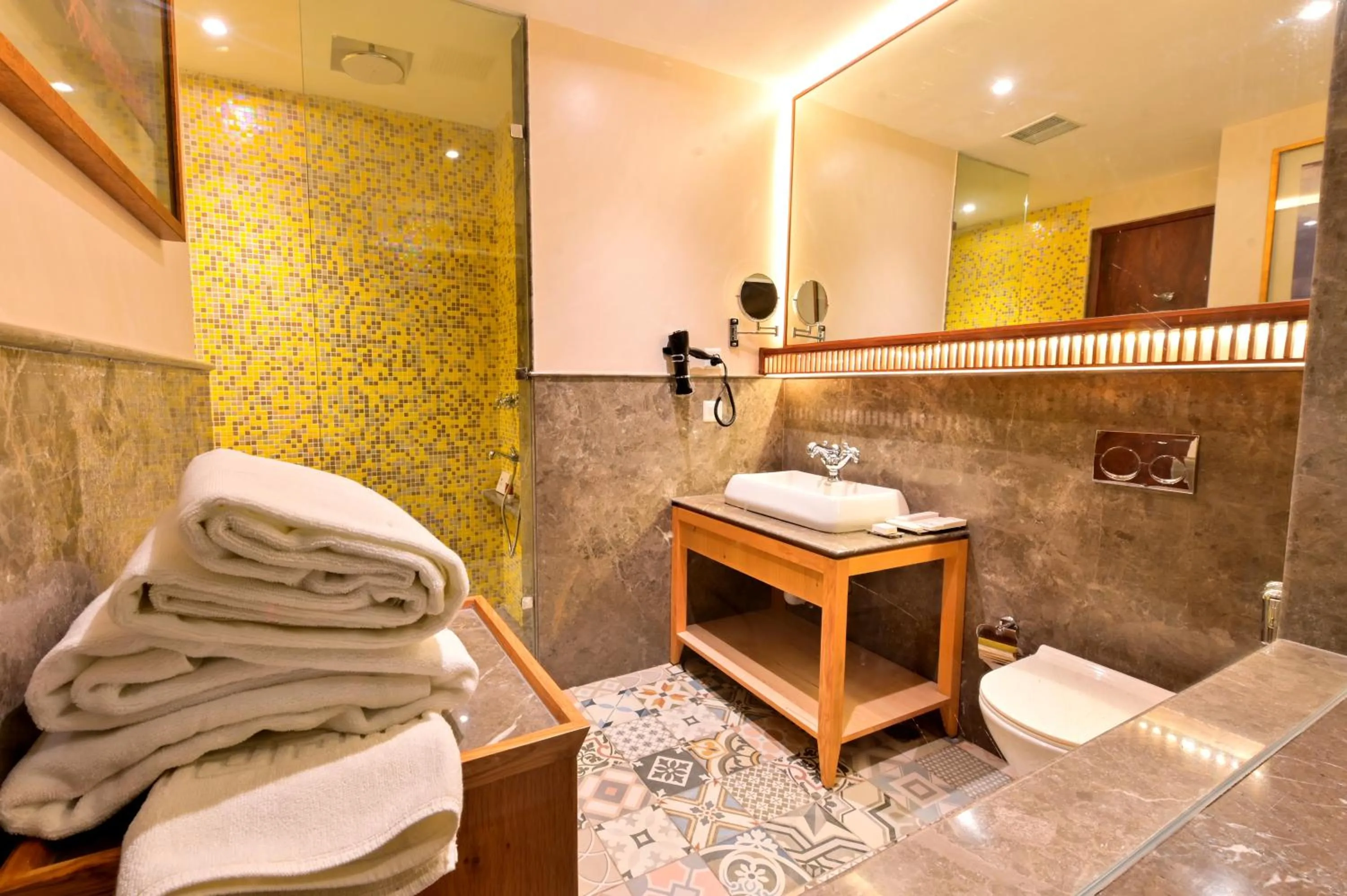 Bathroom in Four A Resort Jammu