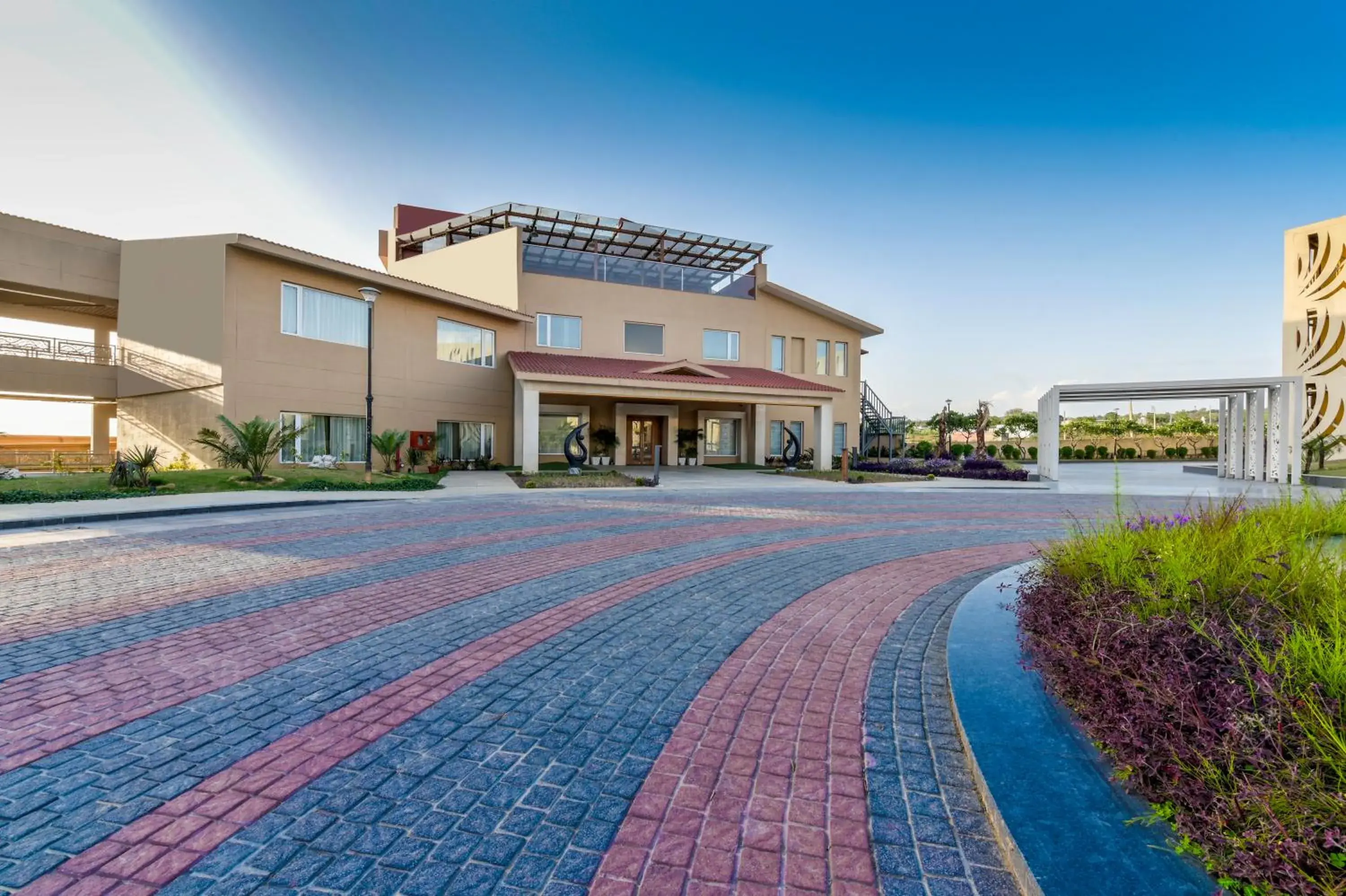 Property building in Four A Resort Jammu Property building in Four A Resort Jammu