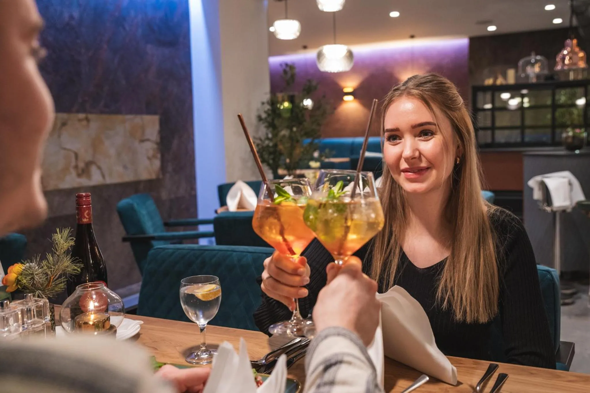Restaurant/places to eat in Parkhotel Flora