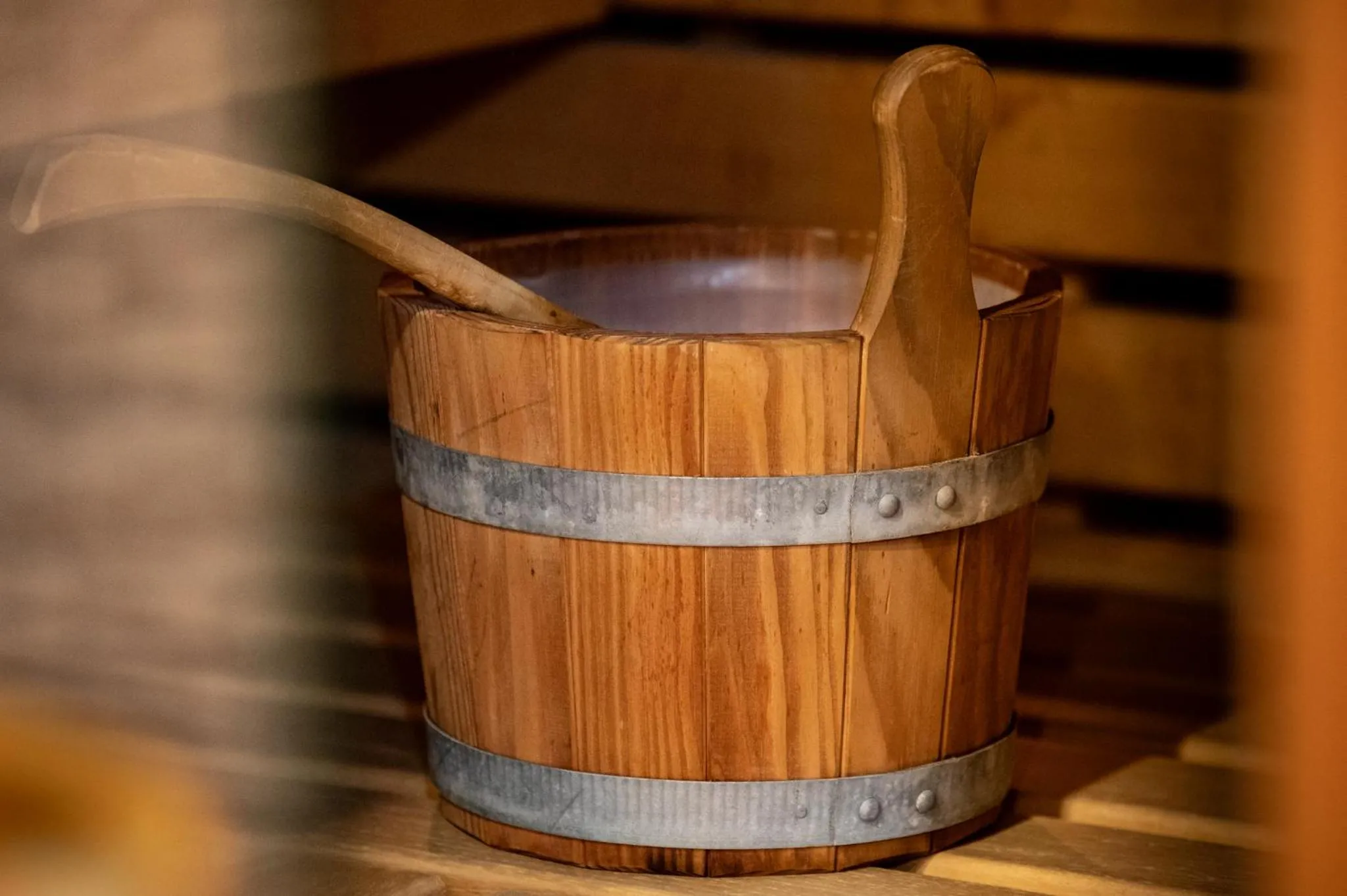 Sauna in Parkhotel Flora