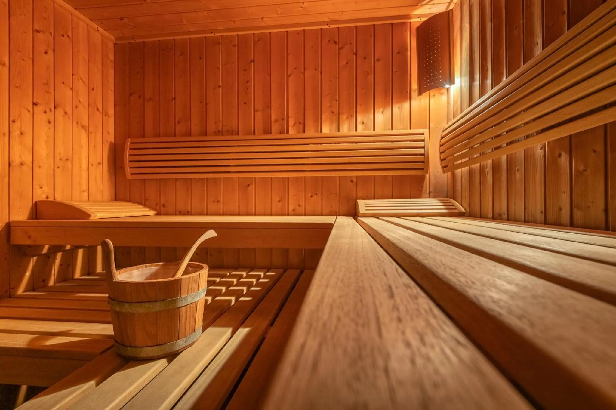 Sauna in Parkhotel Flora