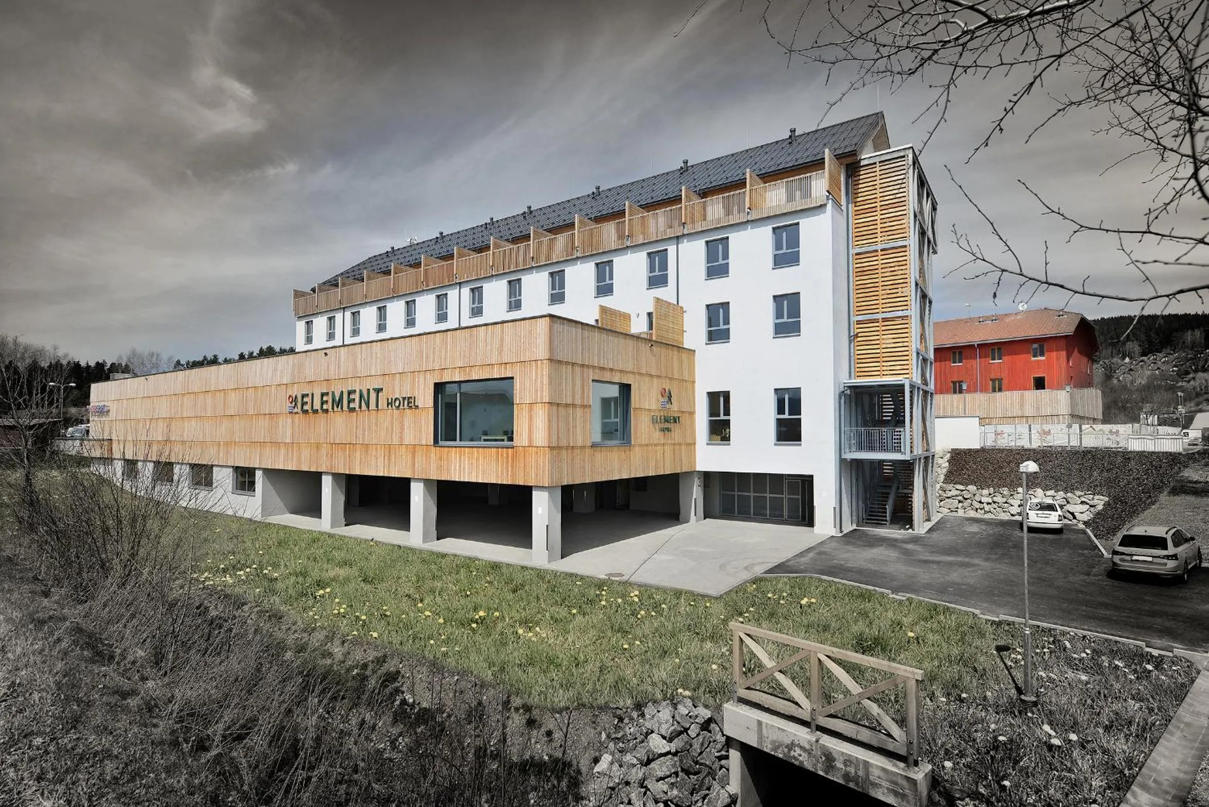 Property building in Hotel Element