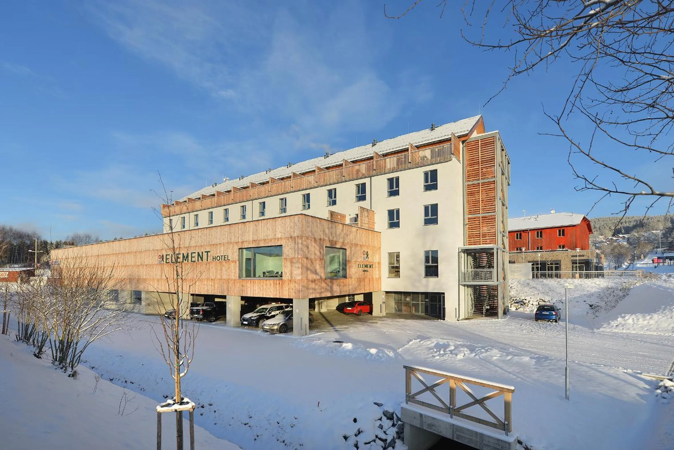 Property building in Hotel Element