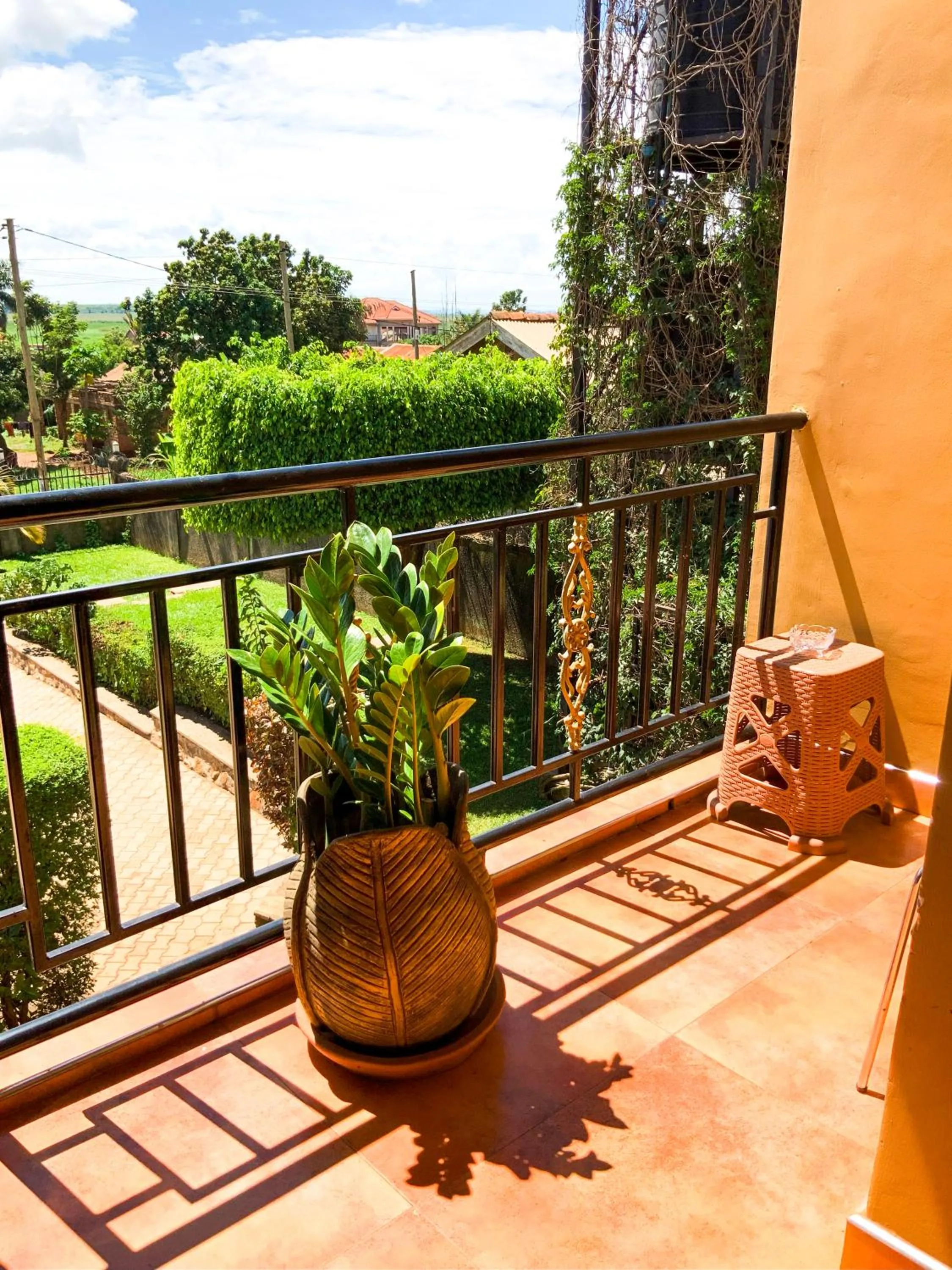 Garden view in Hendo Hotel