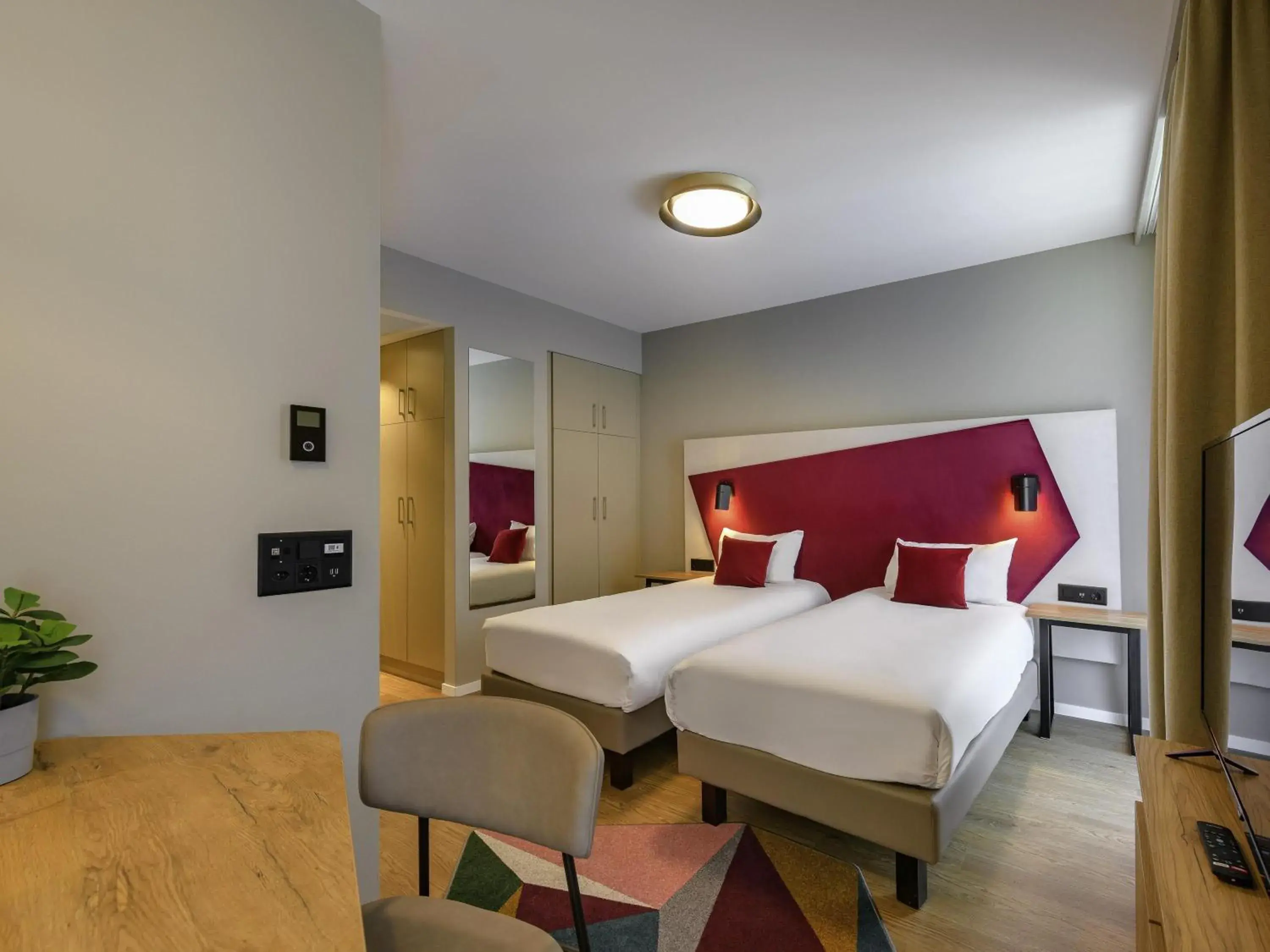 Twin Studio in Aparthotel Adagio Zurich City Center Twin Studio in Aparthotel Adagio Zurich City Center