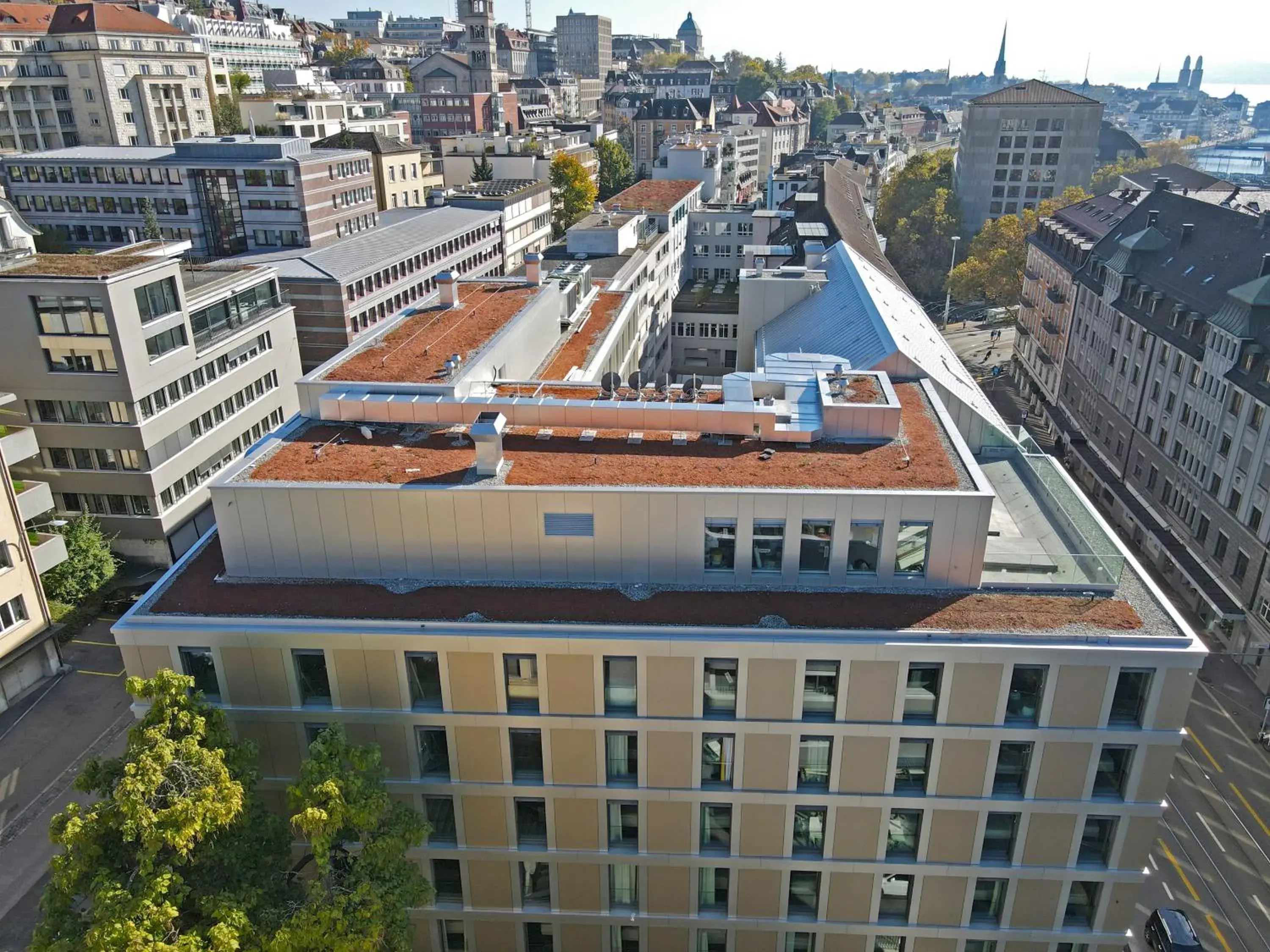Property building in Aparthotel Adagio Zurich City Center Property building in Aparthotel Adagio Zurich City Center