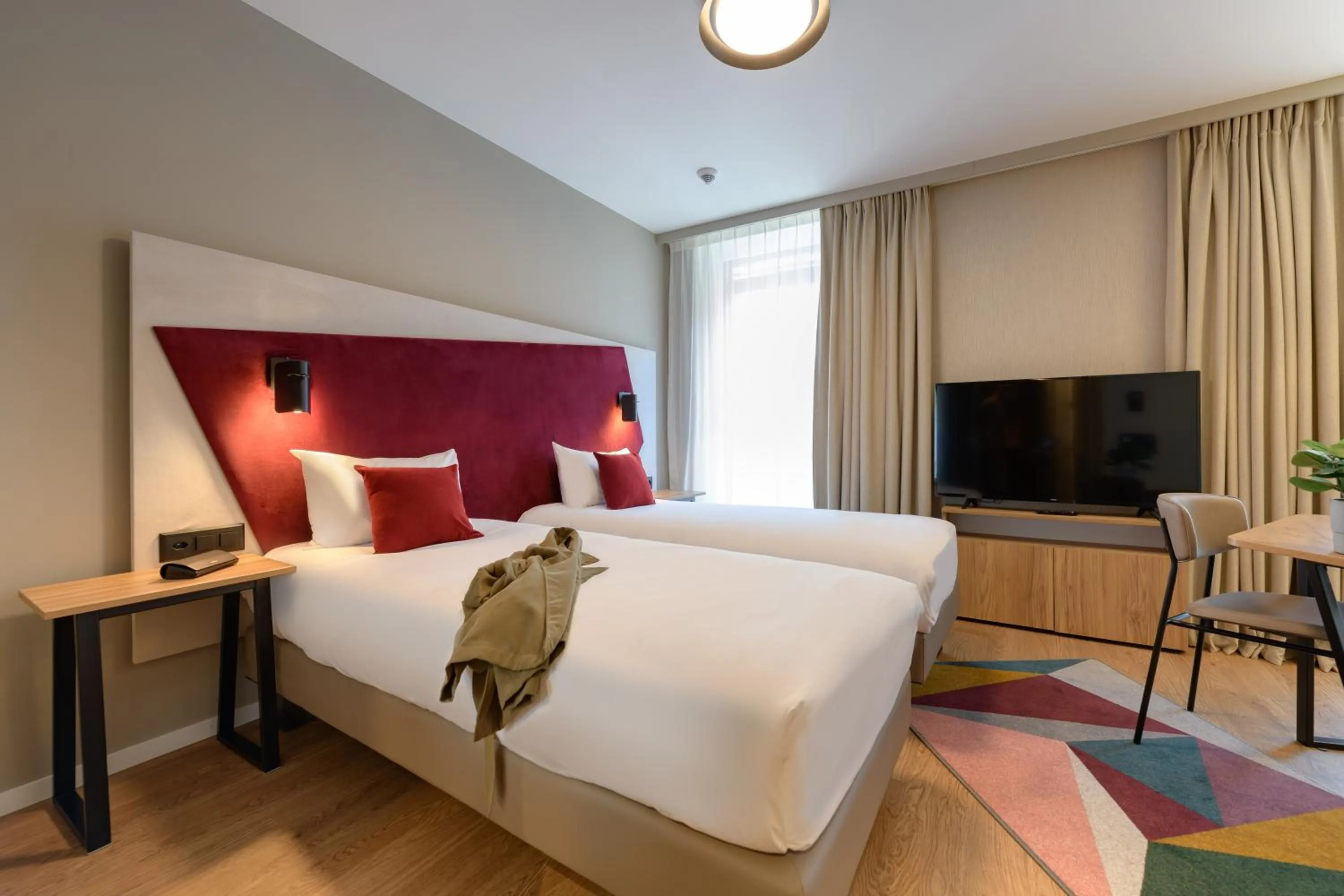 Bedroom, Bed in Aparthotel Adagio Zurich City Center