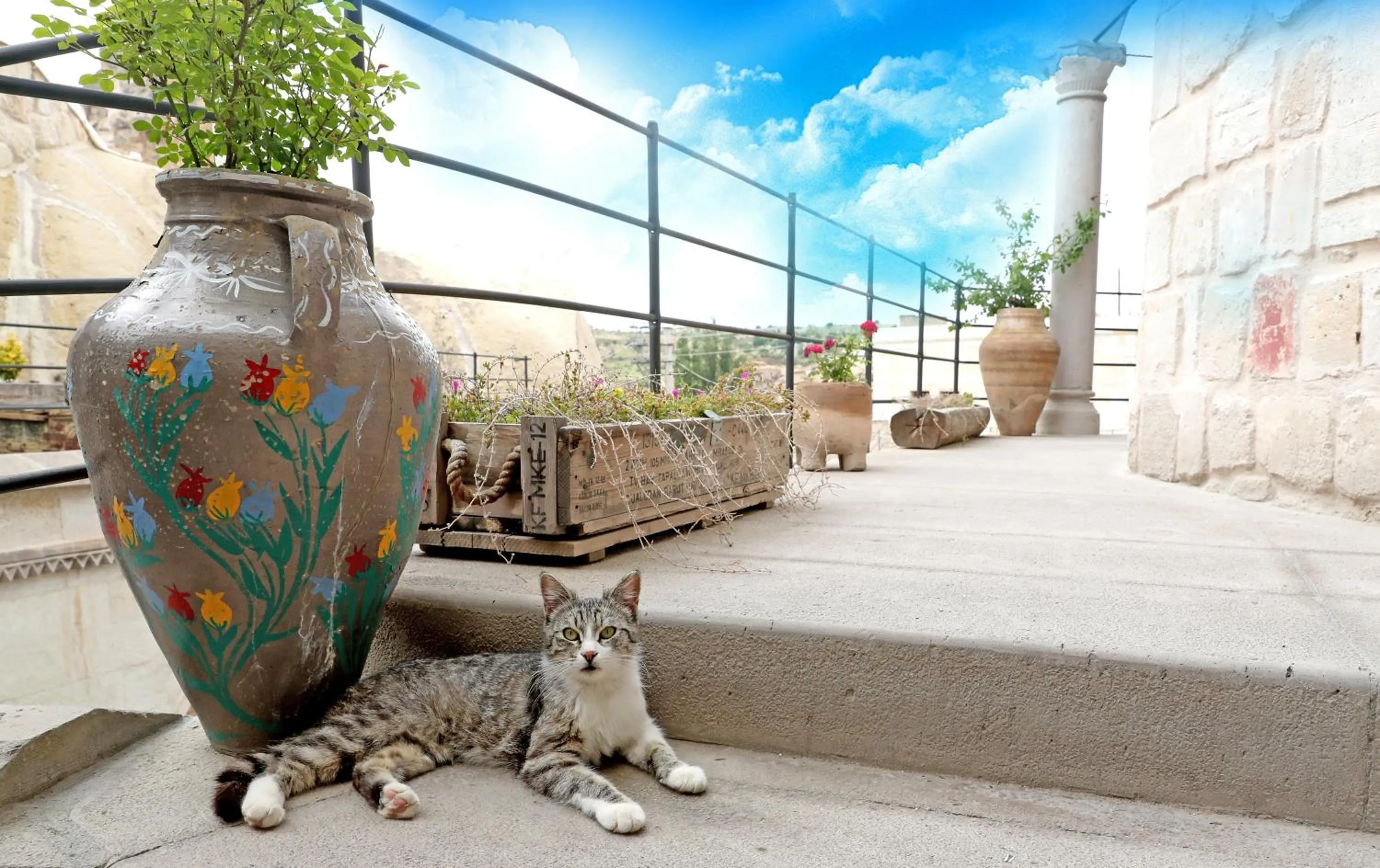 Balcony/Terrace in Nox Cave Hotel Special Class