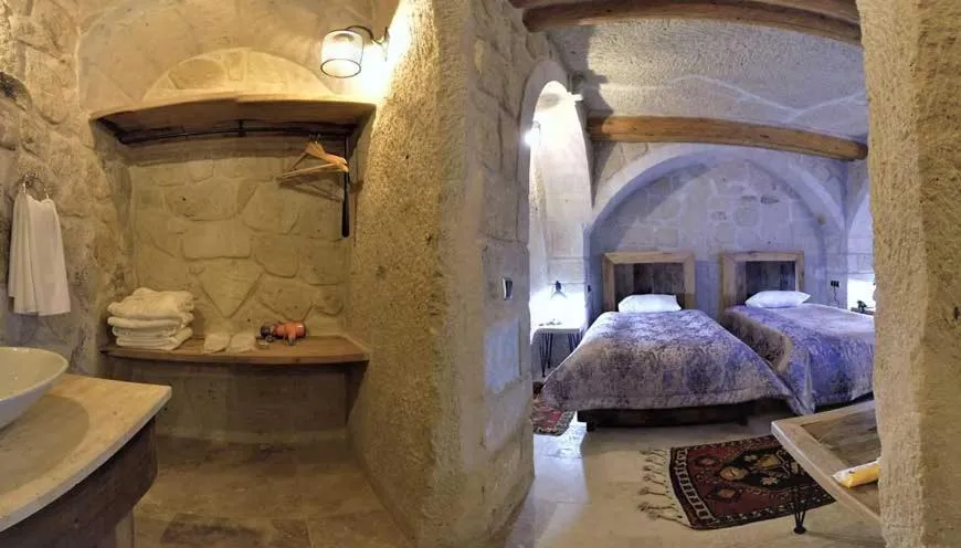 Bathroom, Bed in Nox Cave Hotel Special Class