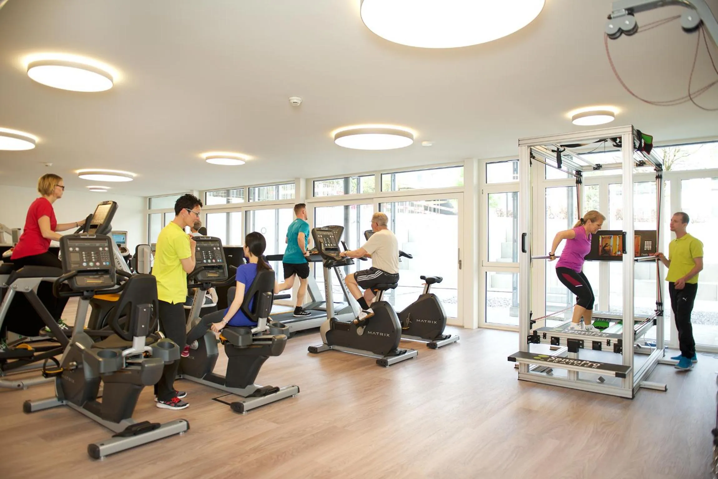 Fitness centre/facilities in Hotel Artos Interlaken