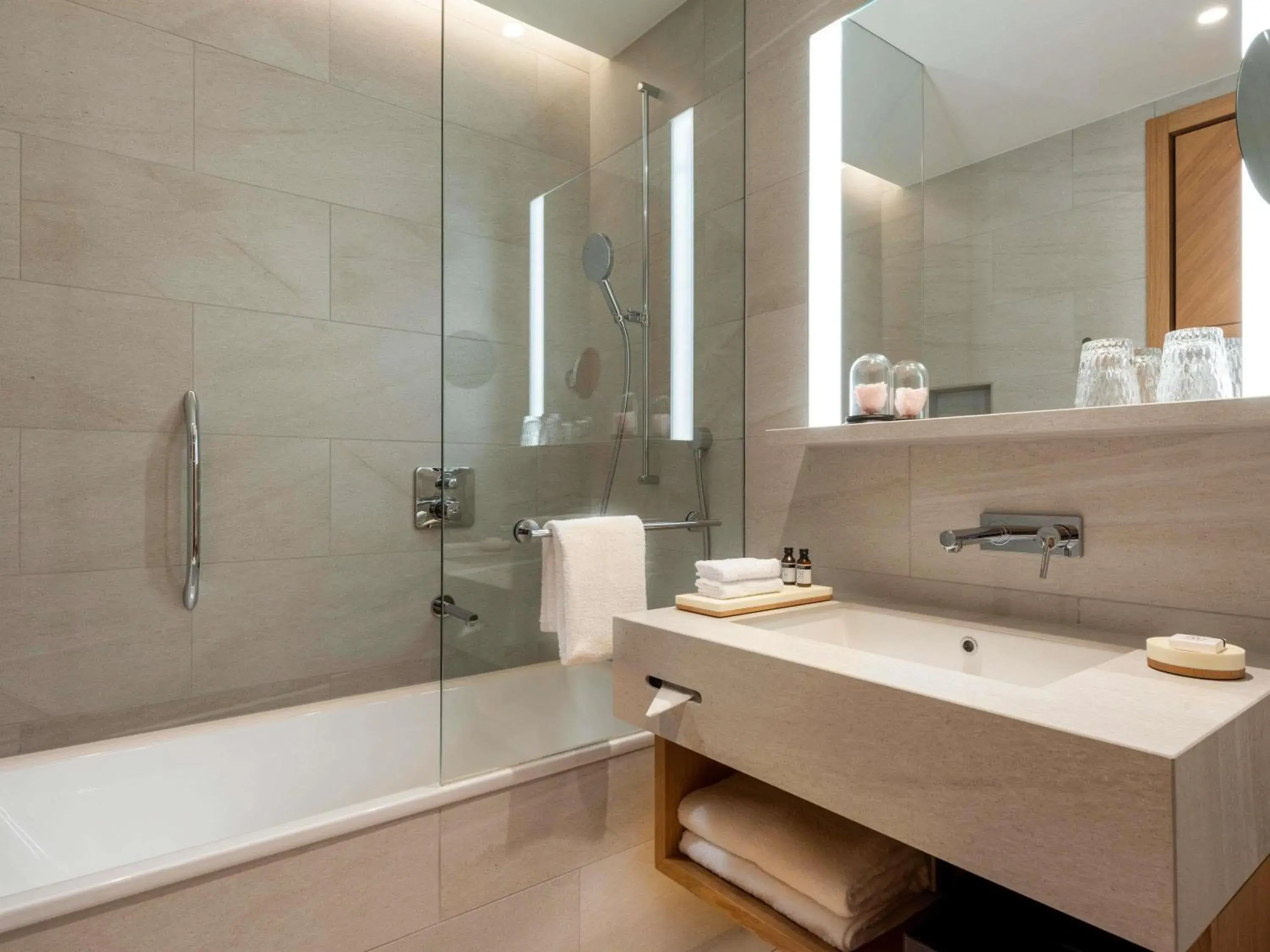 Bedroom in Mövenpick Hotel Basel Bedroom in Mövenpick Hotel Basel