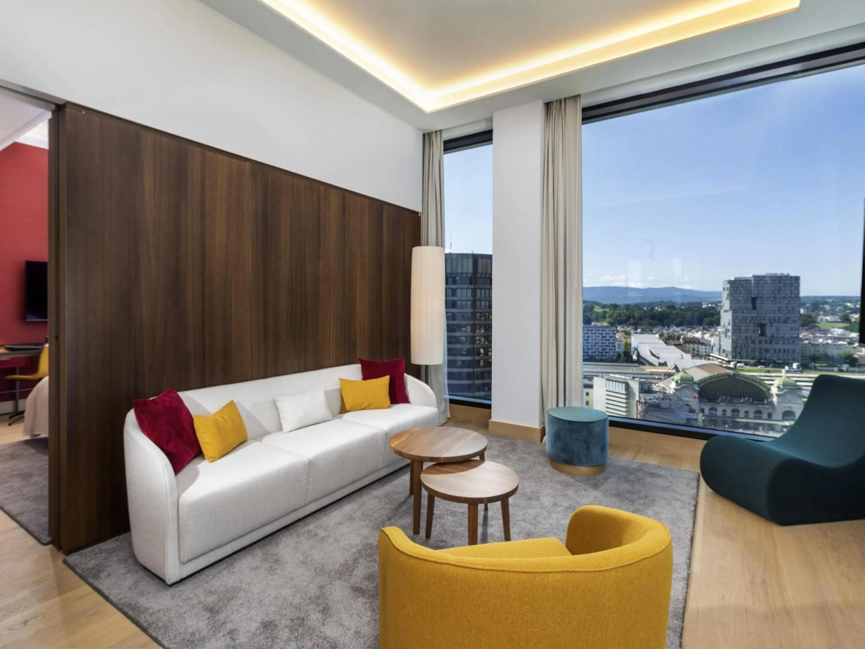 Bedroom in Mövenpick Hotel Basel