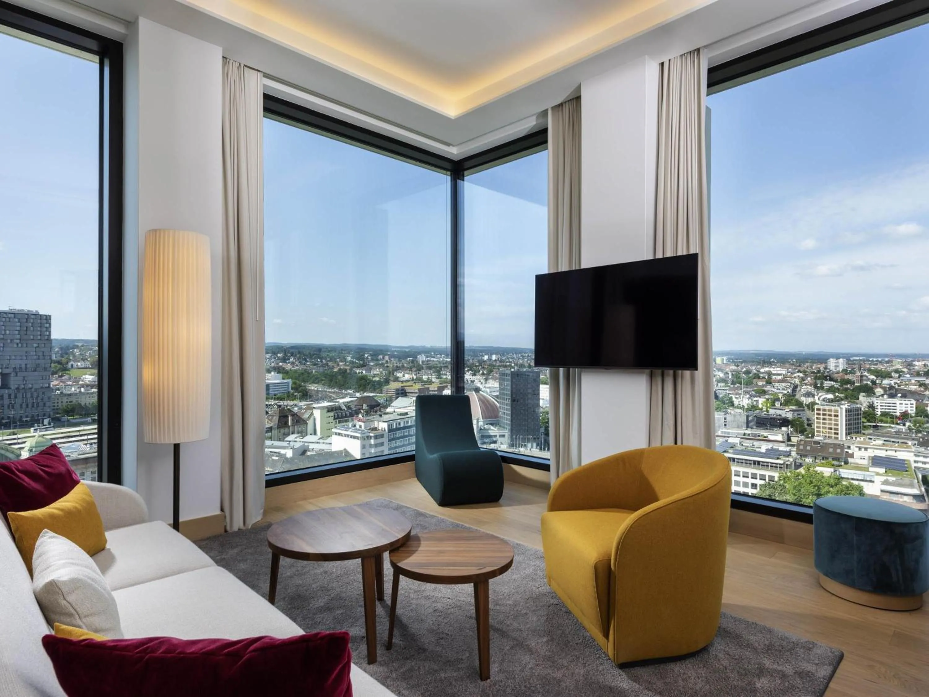 Bedroom in Mövenpick Hotel Basel