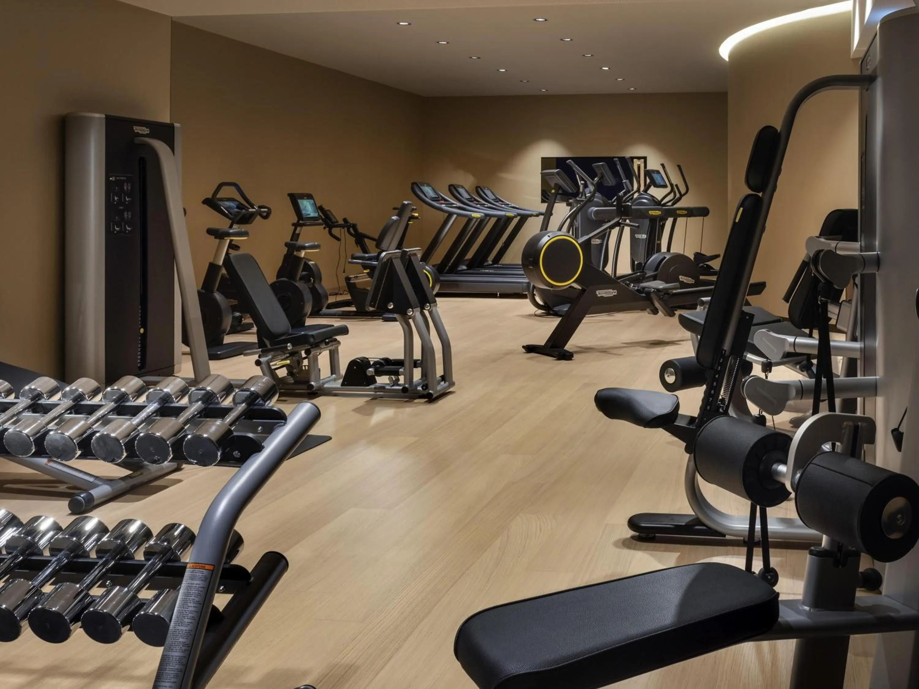 Fitness centre/facilities in Mövenpick Hotel Basel