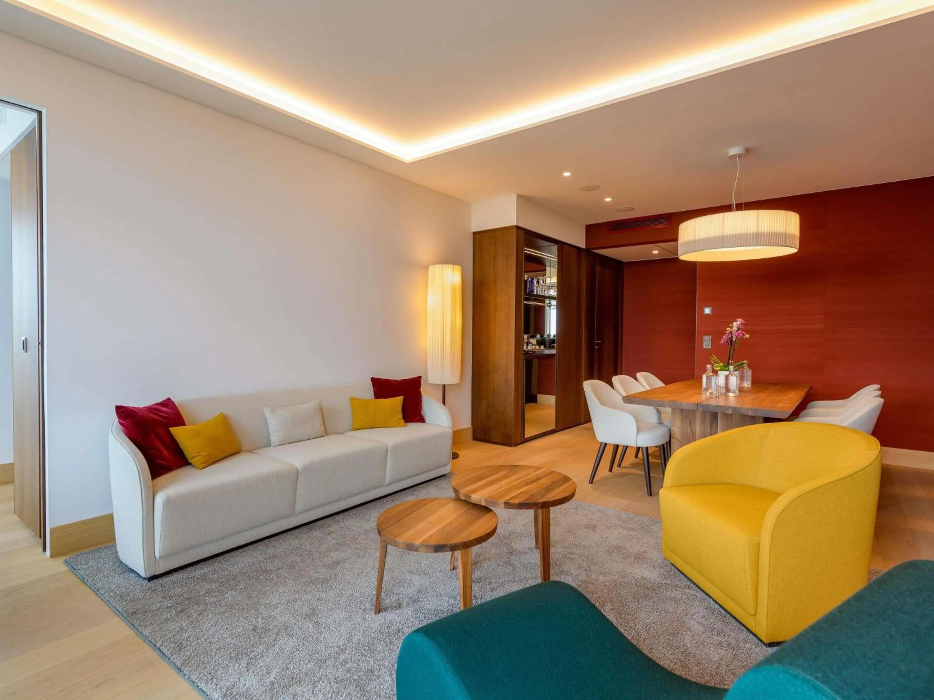 Bedroom in Mövenpick Hotel Basel