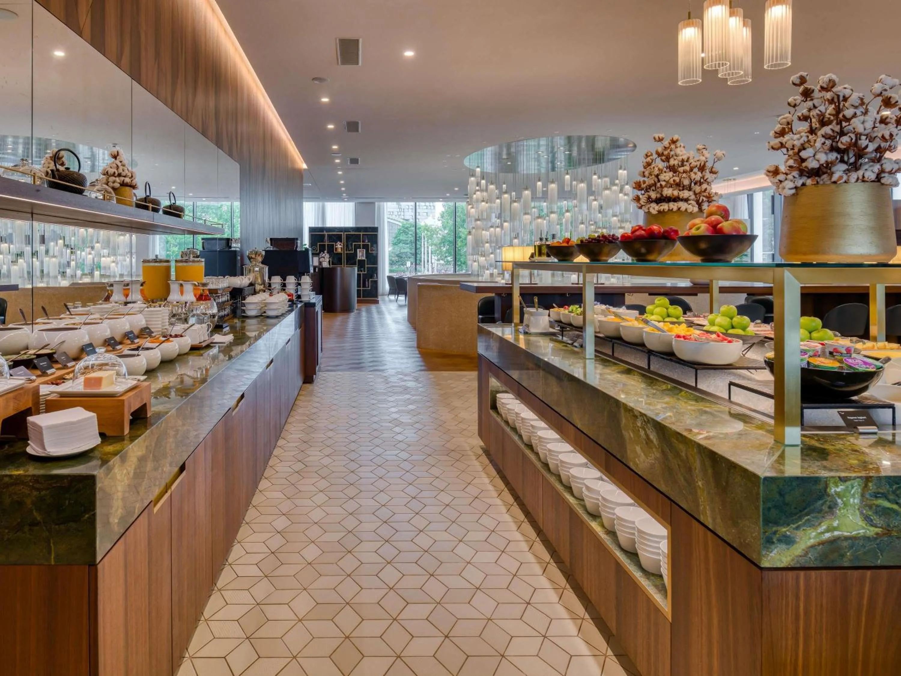 Breakfast in Mövenpick Hotel Basel