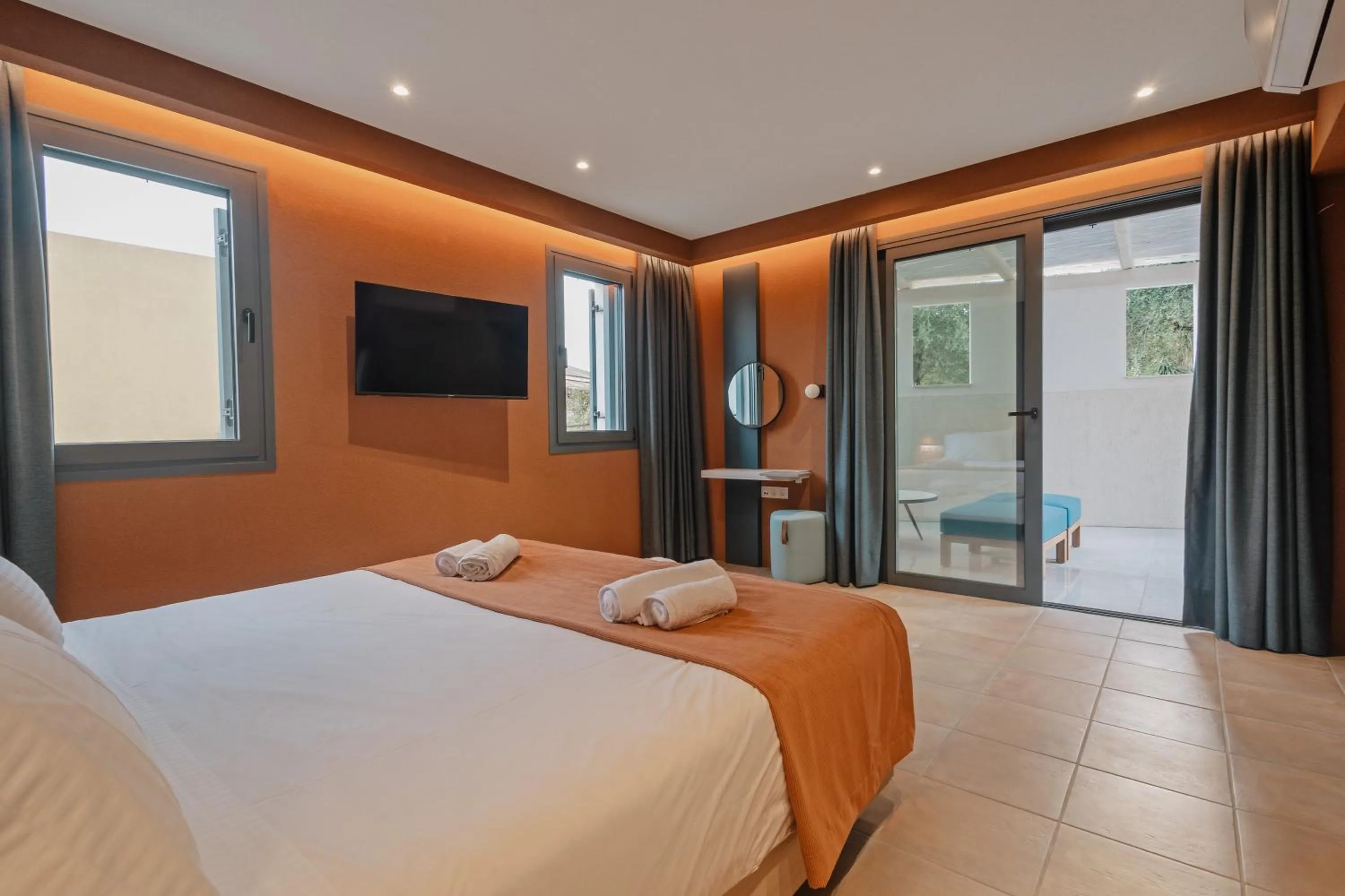 Bed in Tessera Villas & Studios Collection