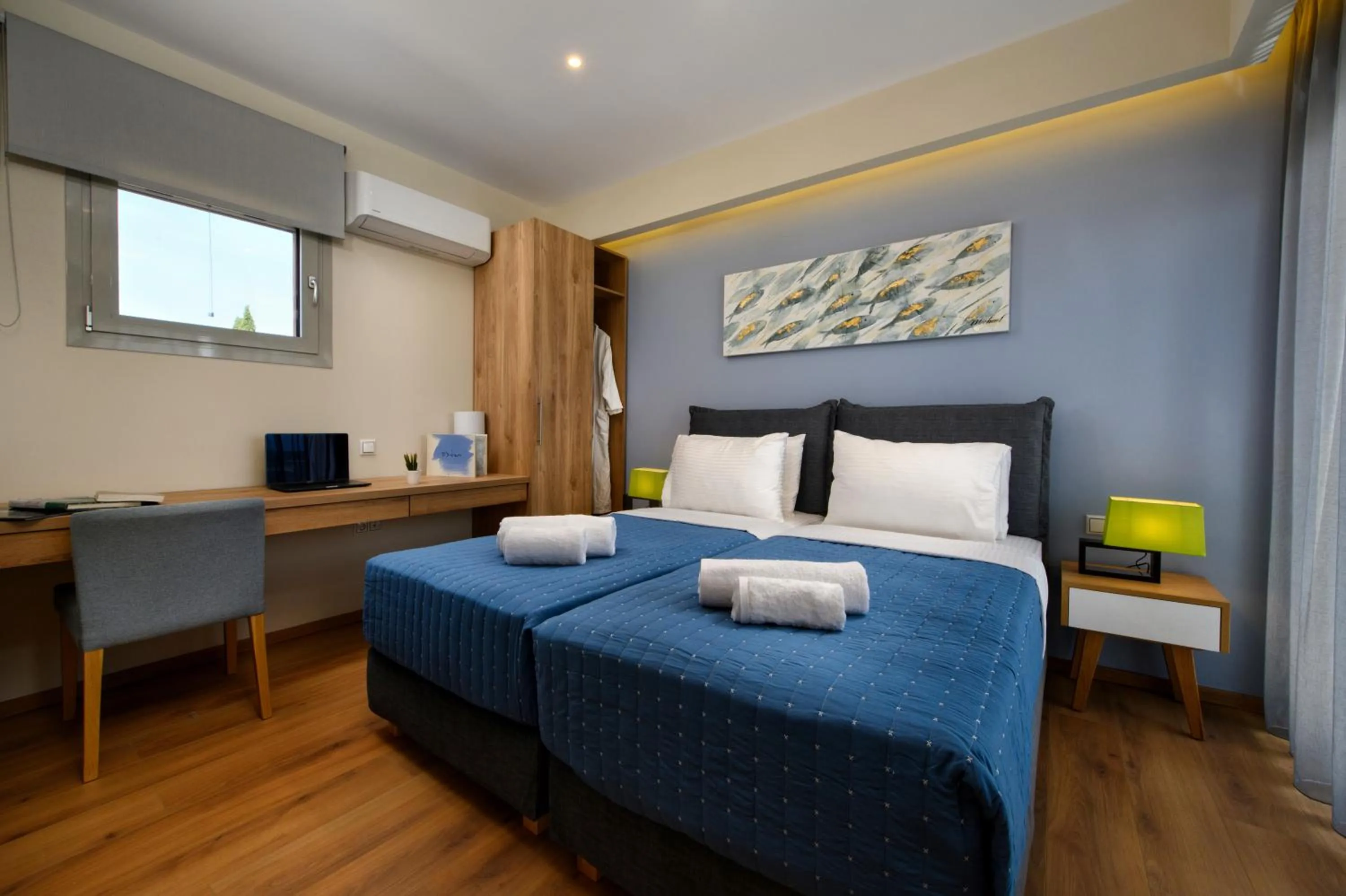 Bedroom, Bed in Tessera Villas & Studios Collection