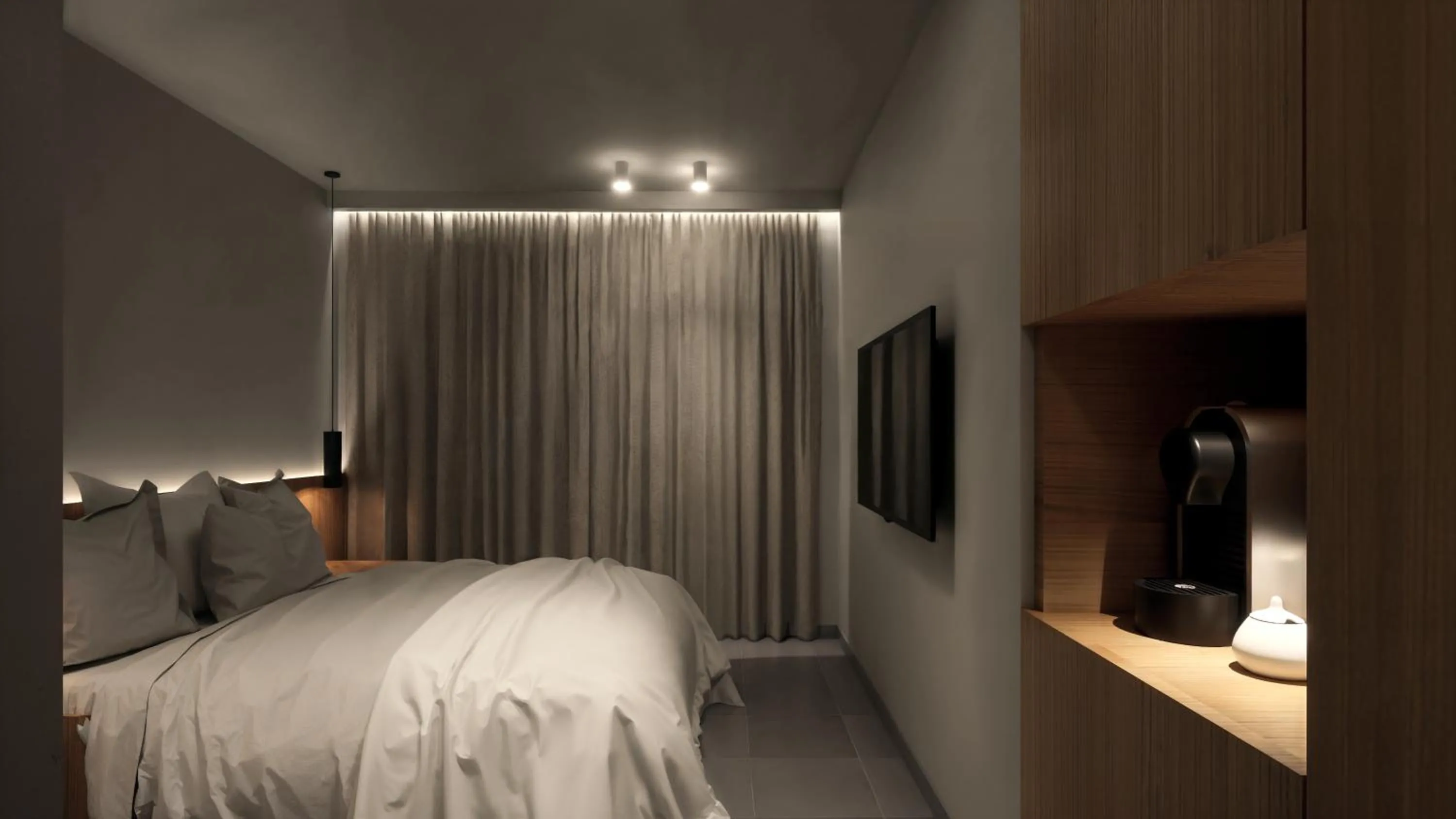 Bed in Tessera Villas & Studios Collection