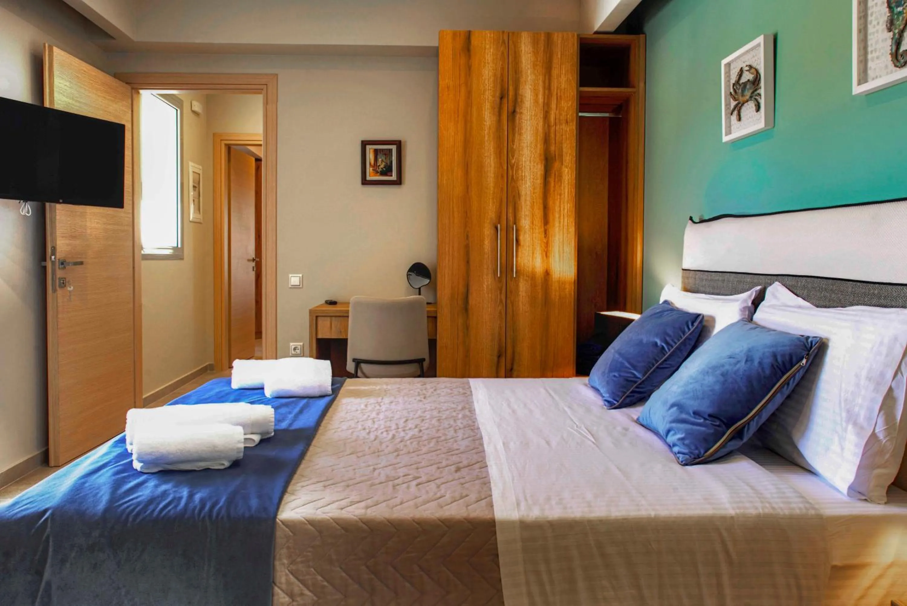 Bed in Tessera Villas & Studios Collection