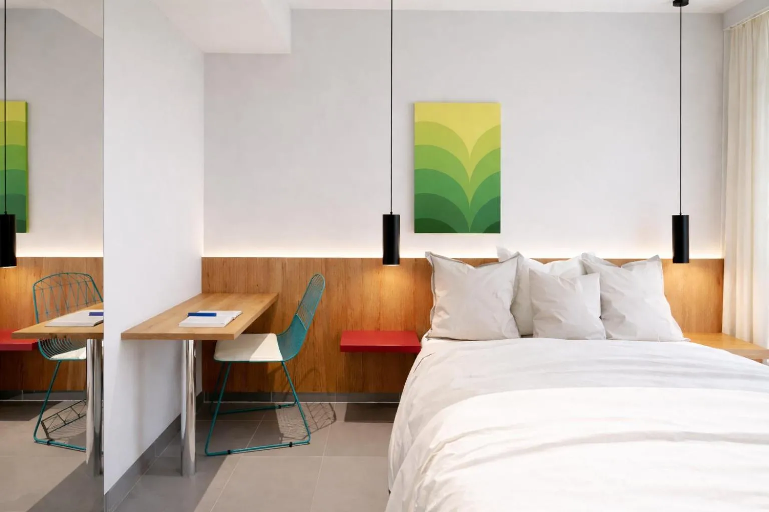Bed in Tessera Villas & Studios Collection