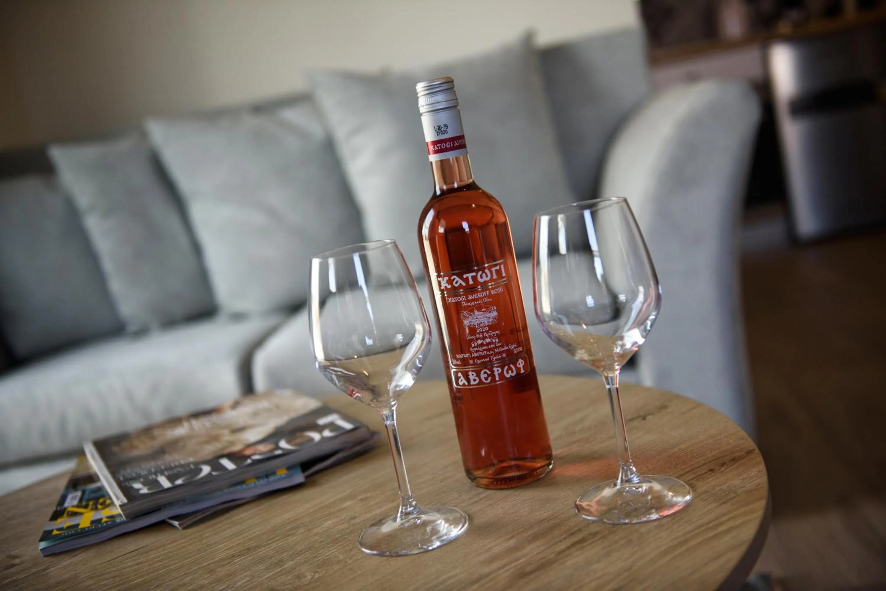 Living room in Tessera Villas & Studios Collection