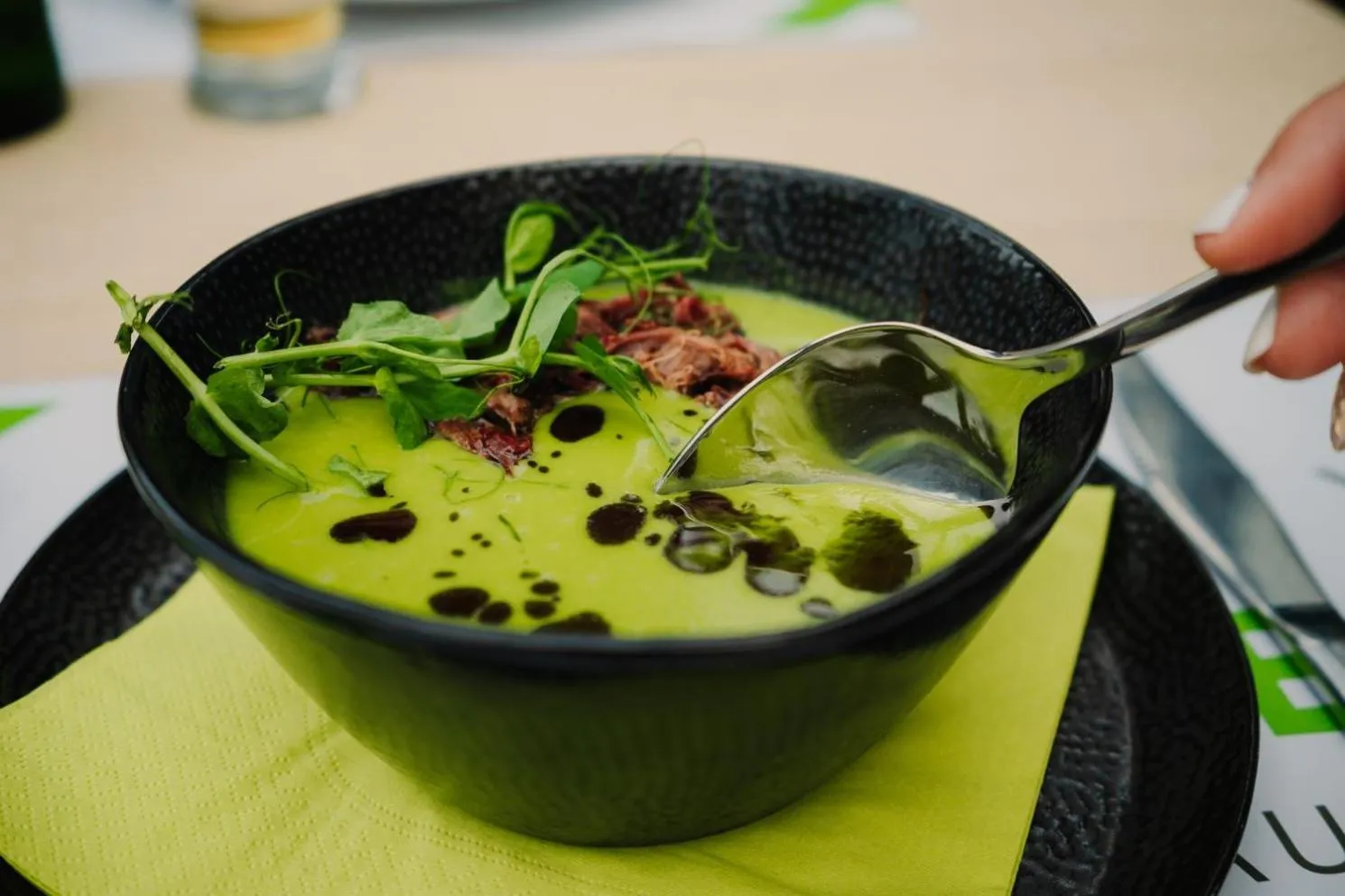 Food close-up in R31 Residence