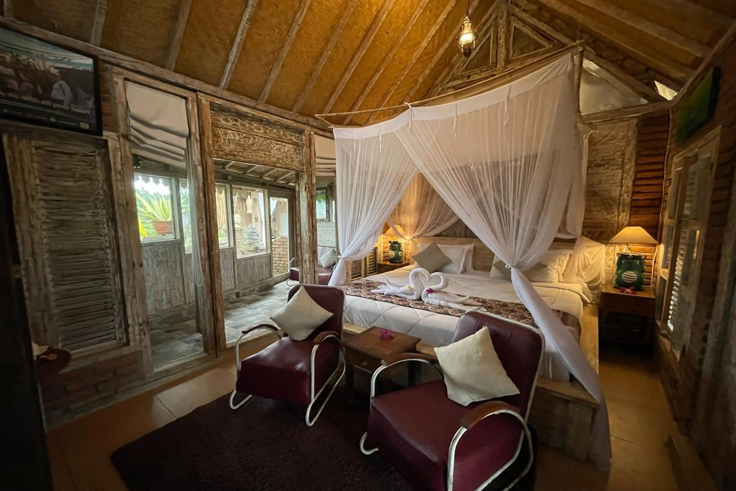 Bed in KTS - Kubu Tepi Sawah