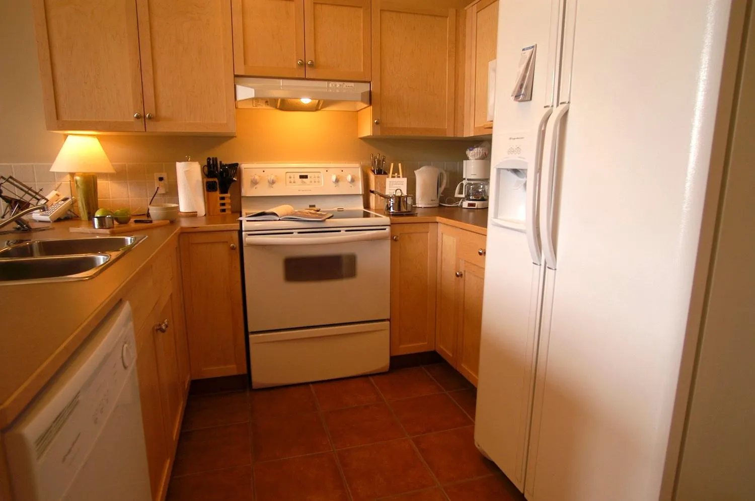 Kitchen or kitchenette in Apartment 406, Indigenous Artefacts