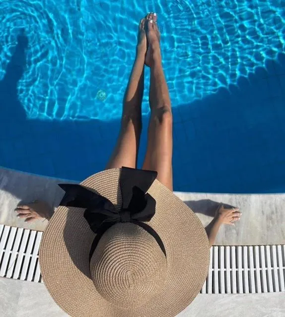 Swimming pool in Mikri Vigla Hotel Beach Resort